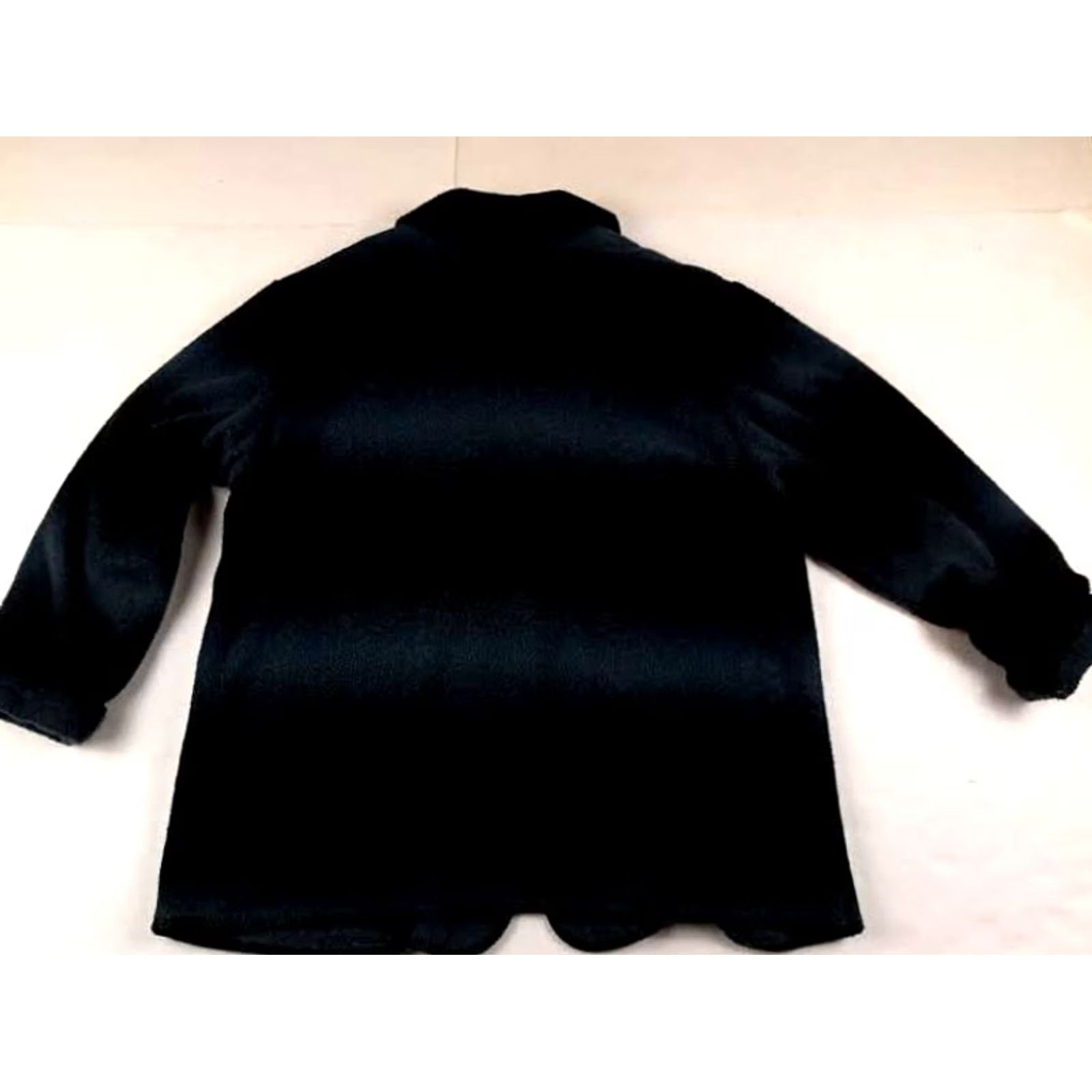 Vintage Vintage Woolrich Full Metal Button Blue Faded Stripes Coat XL Size XL / US 12-14 / IT 48-50 - 6 Thumbnail