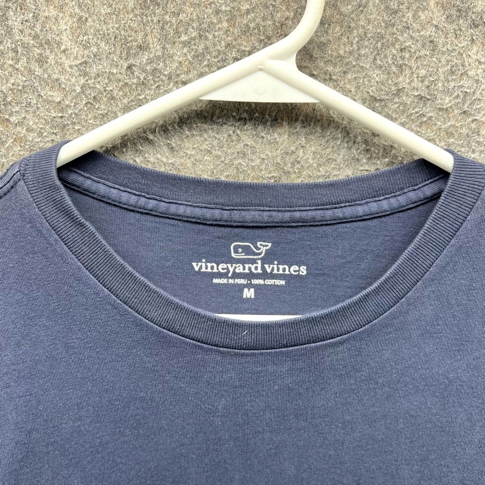 Vineyard Vines VINEYARD VINES Shirt Mens M Blue Long Sleeve NYC Pocket Graphic Tee Tagless Size US M / EU 48-50 / 2 - 2 Thumbnail