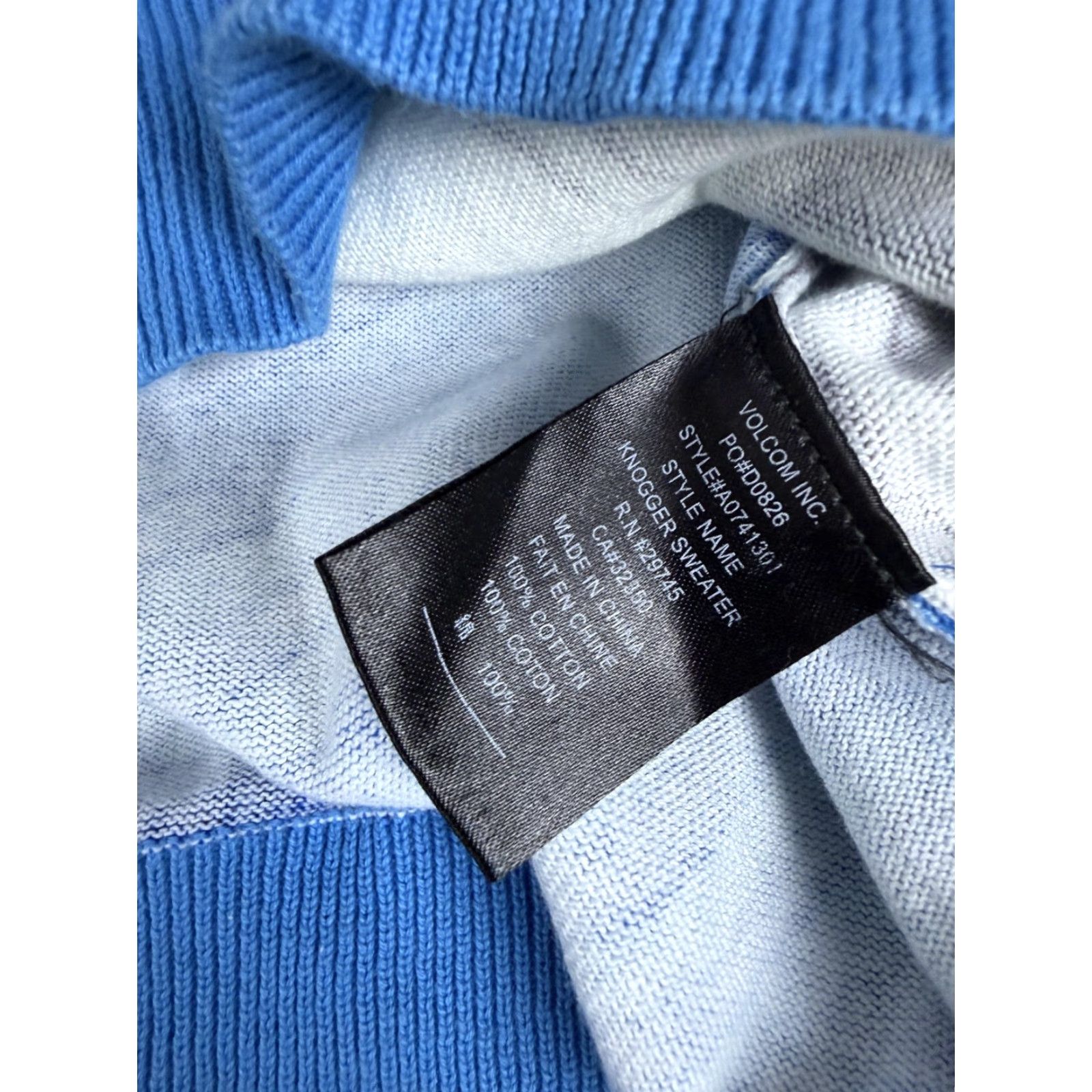Volcom Volcom Sweater Mens Small Blue Snowman Santa Christmas Ugly Pullover Size US S / EU 44-46 / 1 - 6 Thumbnail