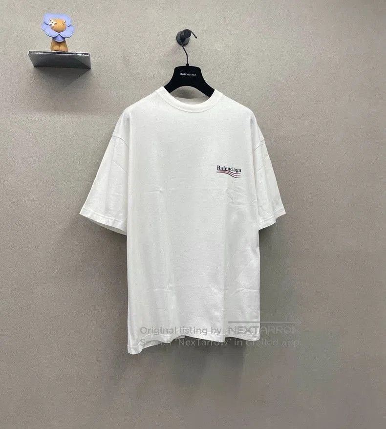 Balenciaga Balenciaga Logo Print Oversized Short Sleeve T-Shirt. Size US XS / EU 42 / 0 - 3 Thumbnail