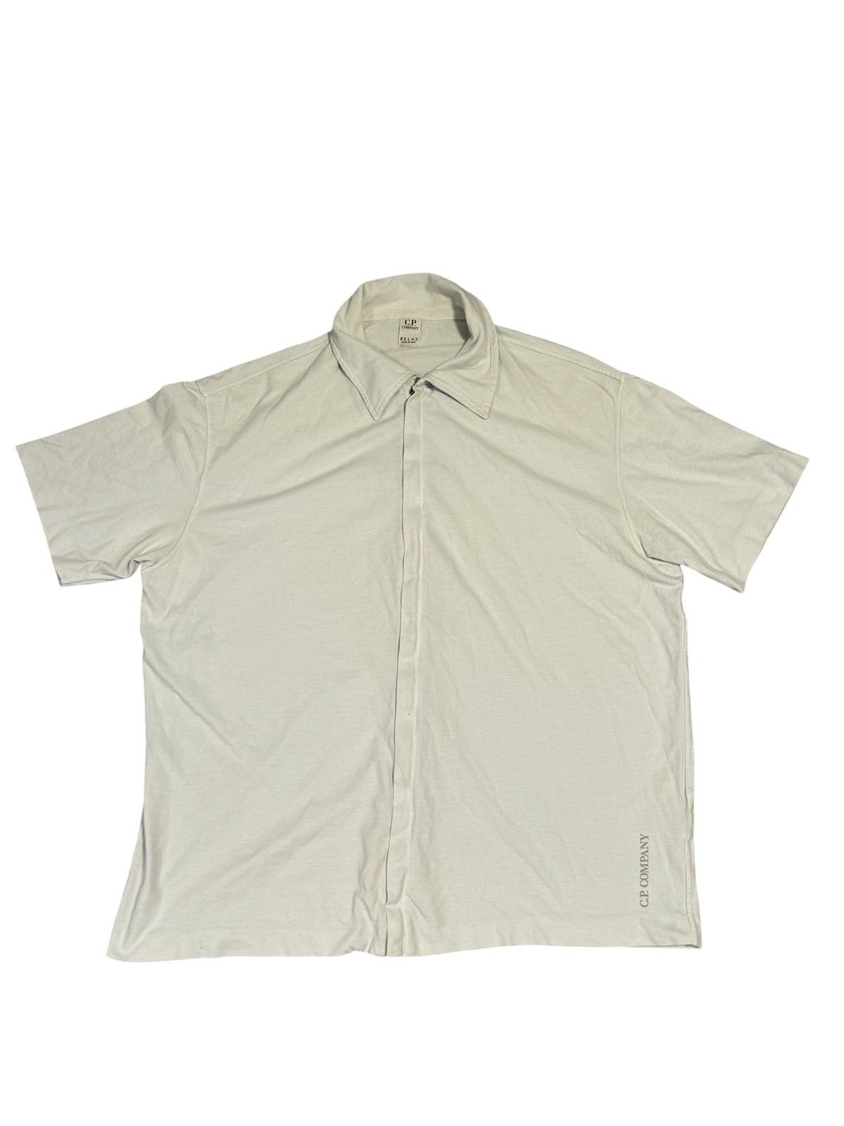 C.P. Company 🔥Archive SS/2000 CP Company Relax Zipper Polo Shirt/CO Polo Size US XL / EU 56 / 4 - 2 Thumbnail