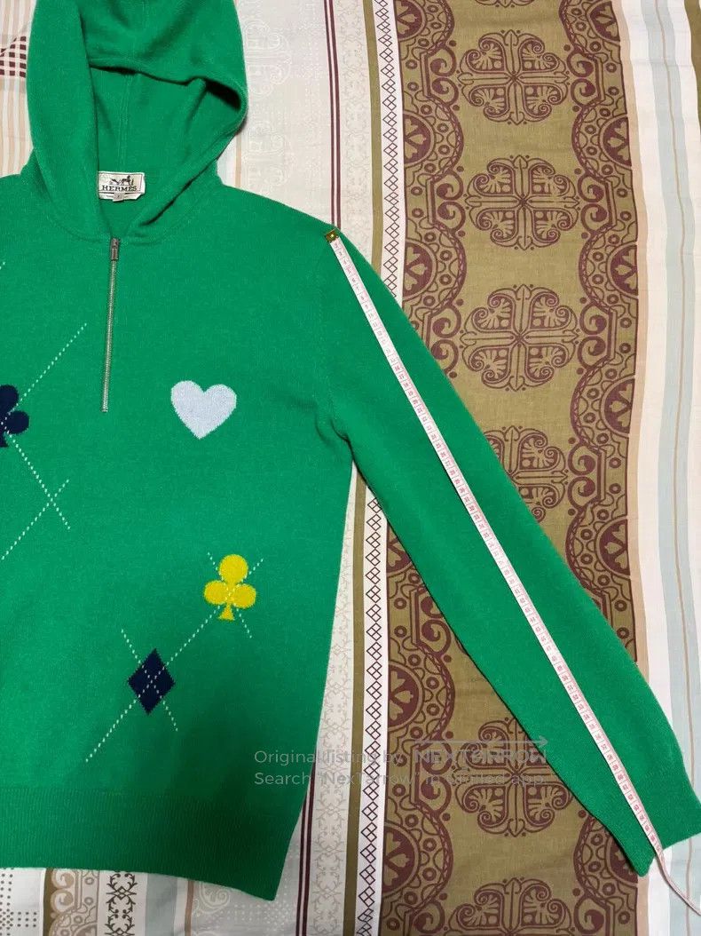 Hermes Hermes 100% Cashmere Zip-up Jacket, Classic Colors, Heavyw Size US S / EU 44-46 / 1 - 6 Thumbnail
