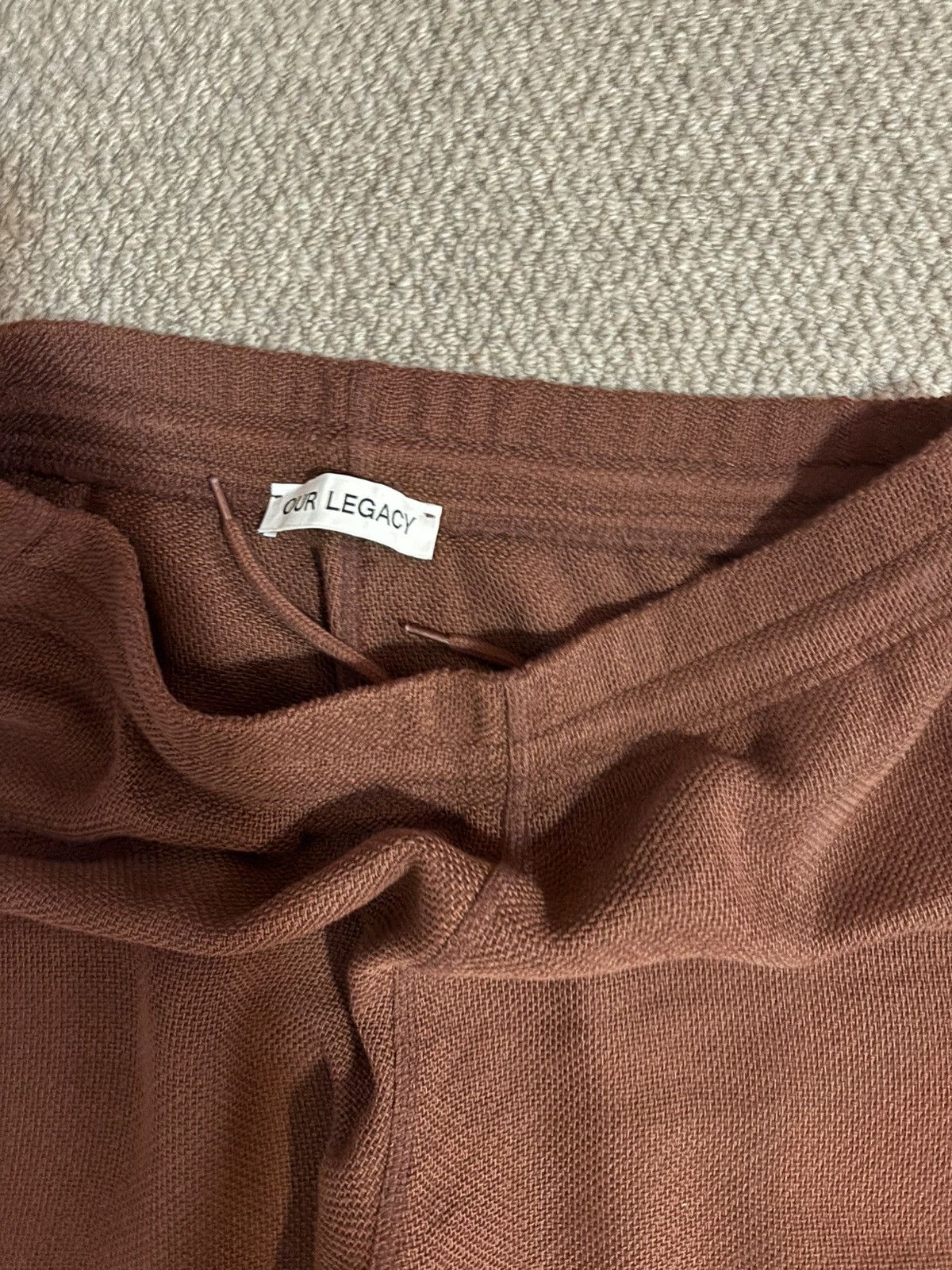 Our Legacy Our Legacy Panama Cotton Reduced Trousers 48 Size US 32 / EU 48 - 4 Thumbnail