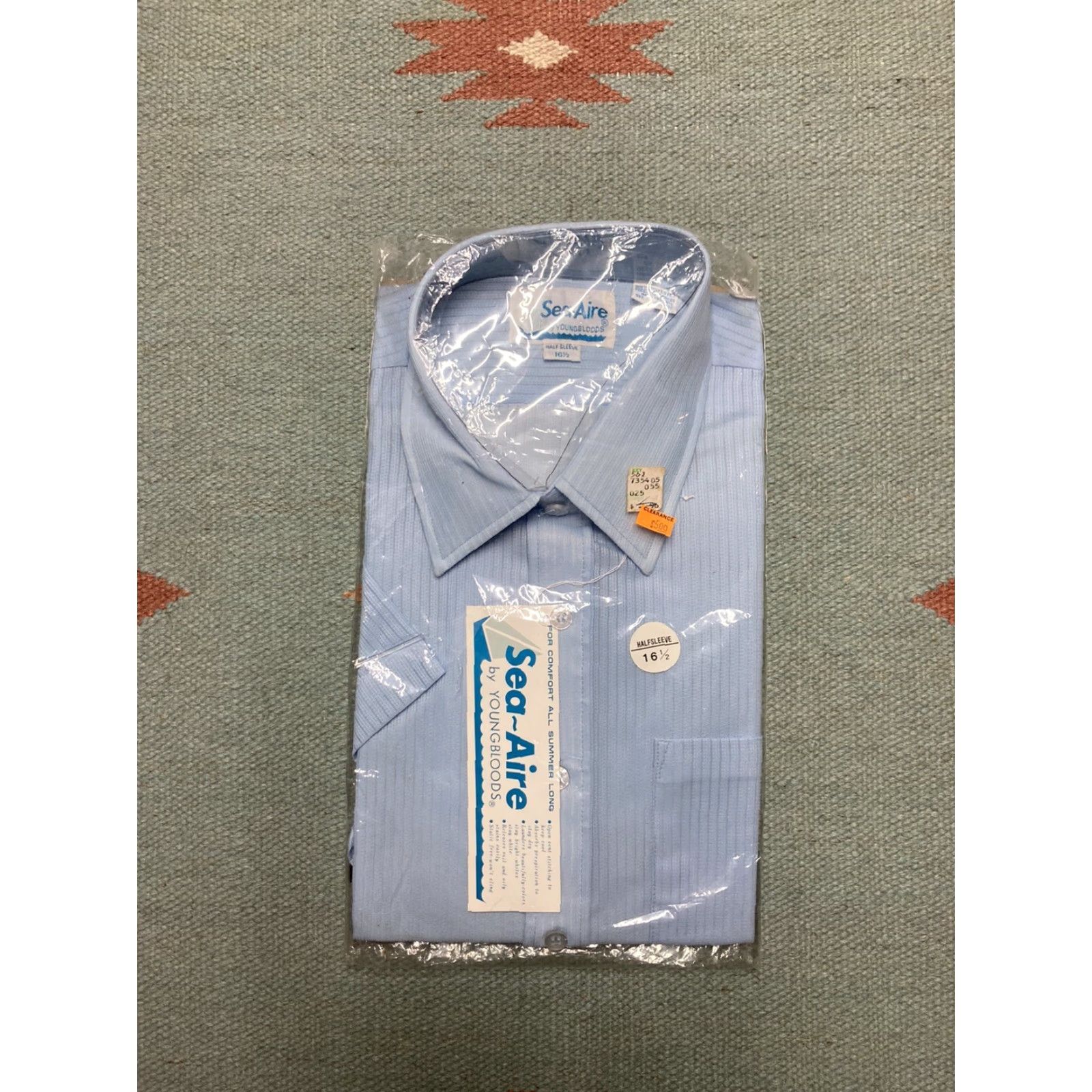 Vintage VINTAGE Youngbloods Button-Up Shirt Striped Western Men’s 16 1/2 NWT Sea Aire Button Shirt Size US L / EU 52-54 / 3 - 2 Thumbnail