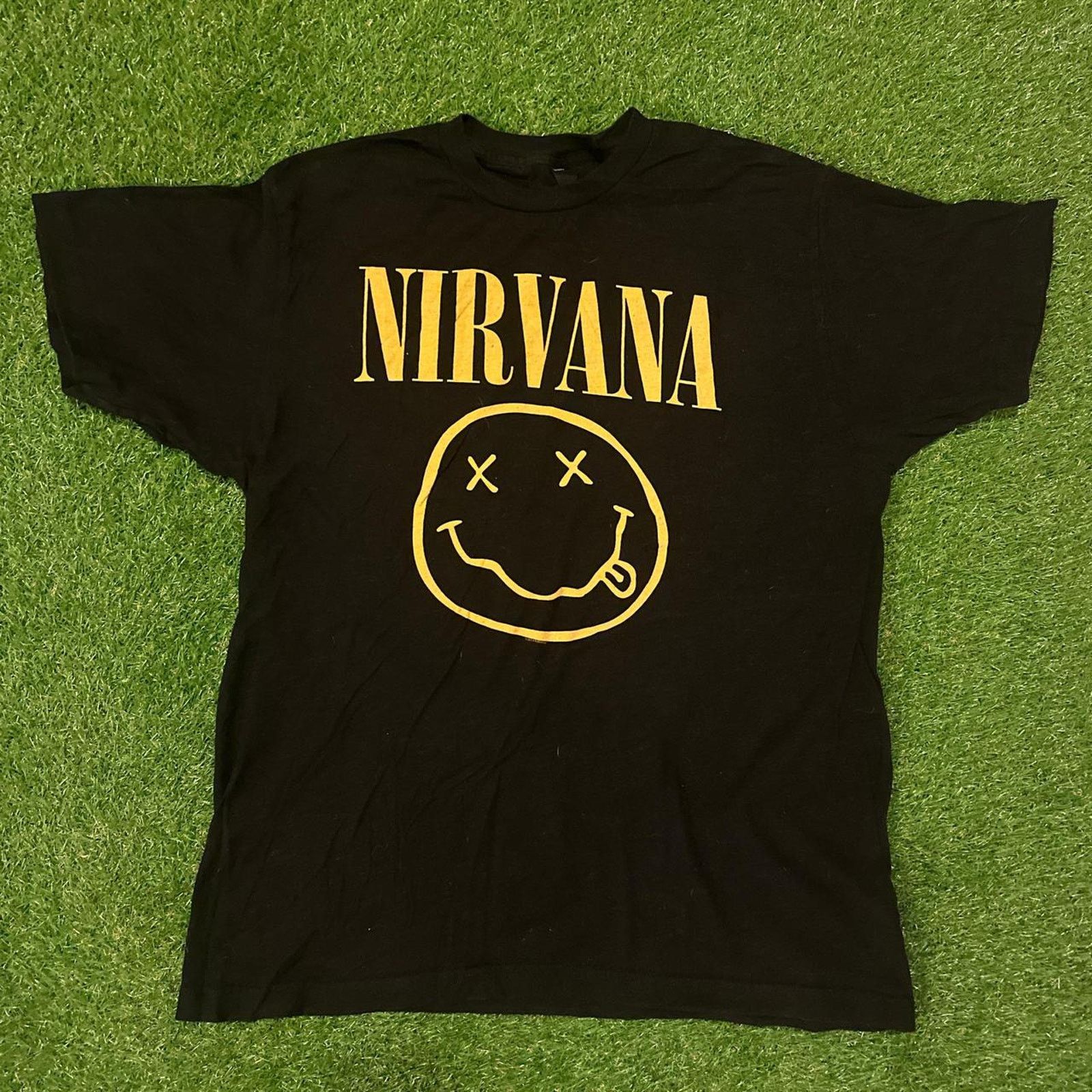 Other Nirvana Smiley Face Graphic T-Shirt Size US L / EU 52-54 / 3 - 1 Thumbnail