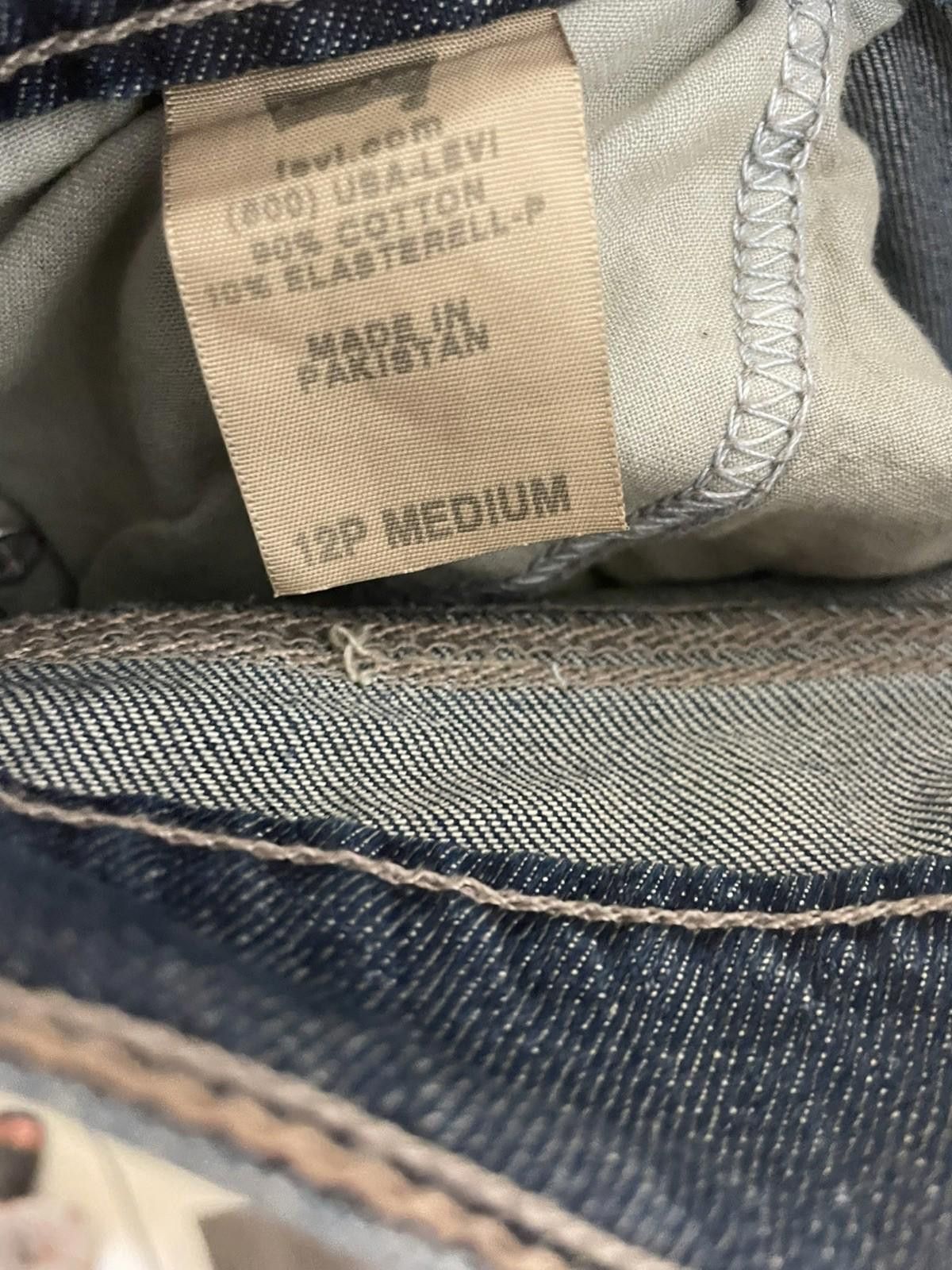 Levi's Levis 544 Ultimate Lift Boot Cut Jeans Size 12P Medium Blue Size 34" / US 12 / IT 48 - 2 Thumbnail