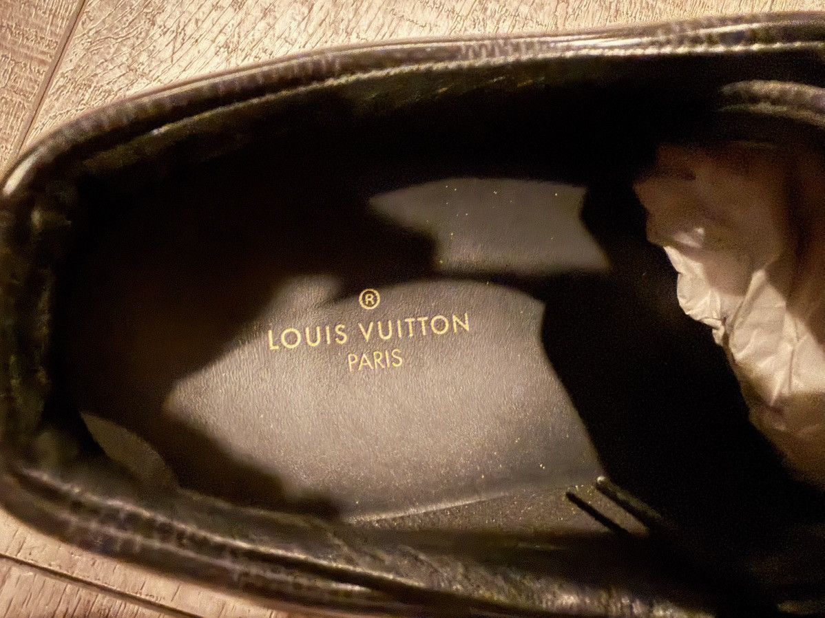 Louis Vuitton Louis Vuitton LV Monogram Leather Sneakers Size US 8.5 / EU 41-42 - 5 Thumbnail