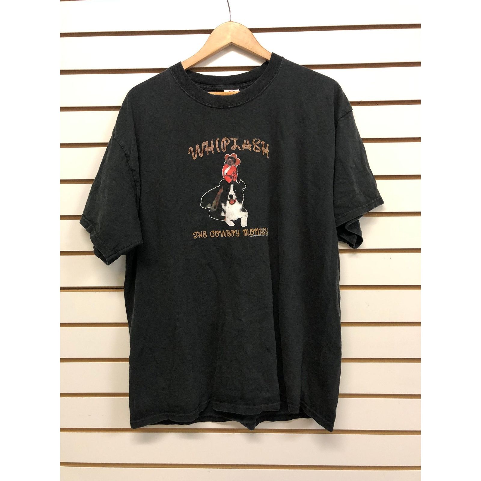 Delta Vintage Whiplash the cowboy monkey T shirt size XL 1990s 80s Size US XL / EU 56 / 4 - 1 Thumbnail