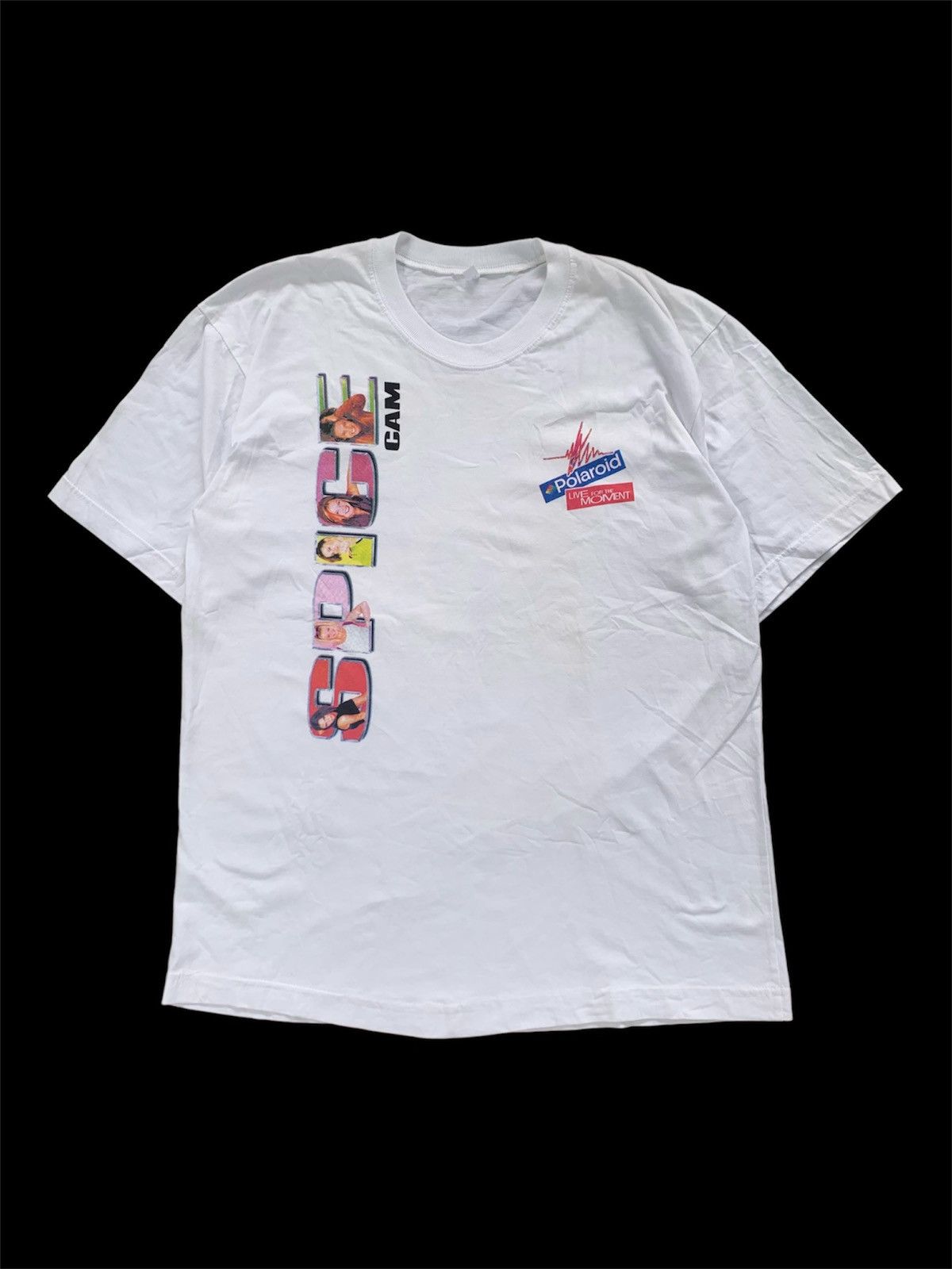Band Tees × Vintage Vintage 90s Spice Girls Promo Tee Polaroid Size US L / EU 52-54 / 3 - 1 Thumbnail
