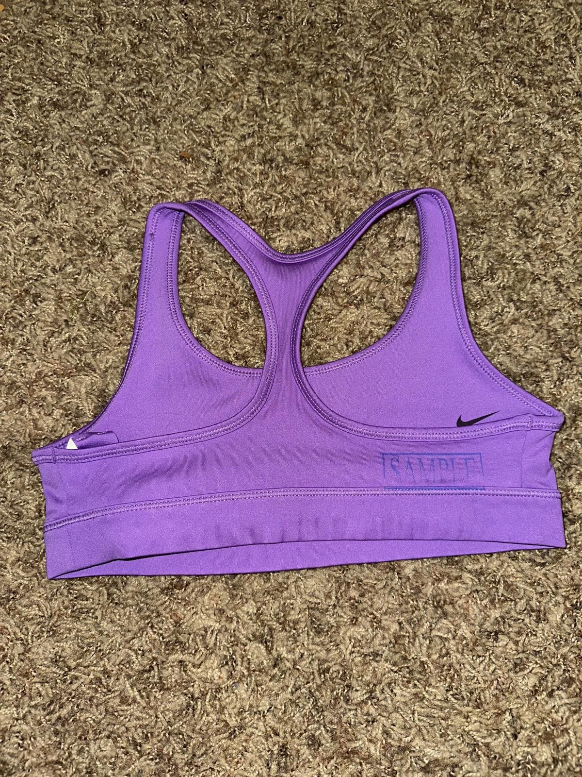 Nike Nike Swoosh Girls' Sports Bra Sample Size ONE SIZE - 4 Thumbnail