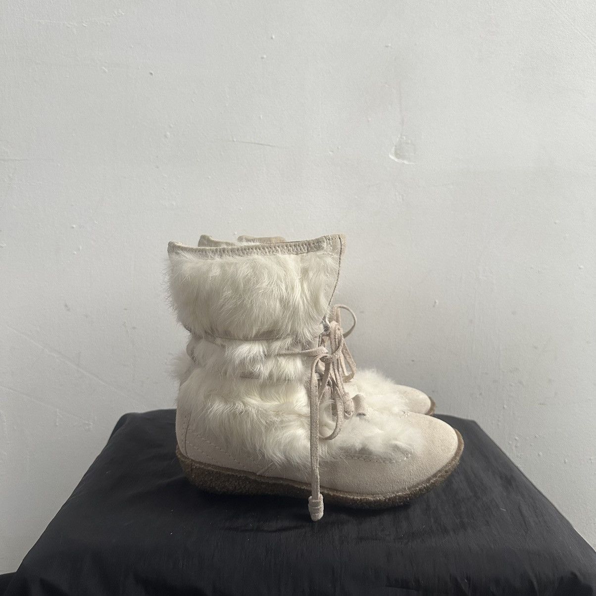 Diesel Vintage Diesel Fur Boots Rick Owens Style Size US 5.5 / IT 35.5 - 1 Thumbnail