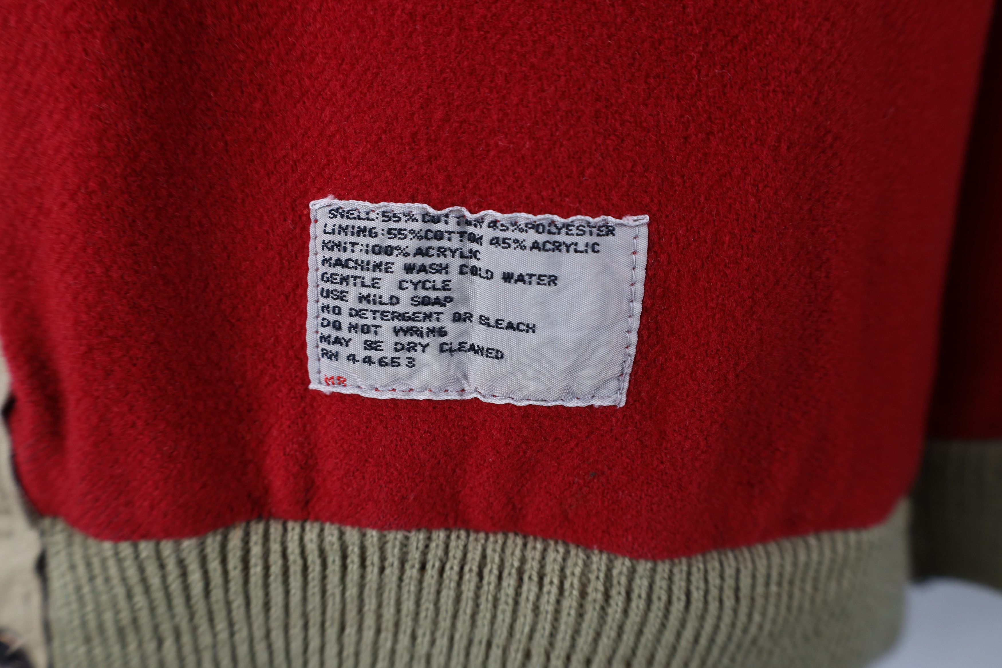 Lacoste Vintage 80s Izod Lacoste Wool Lined Croc Logo Hooded Jacket Size US XL / EU 56 / 4 - 12 Thumbnail