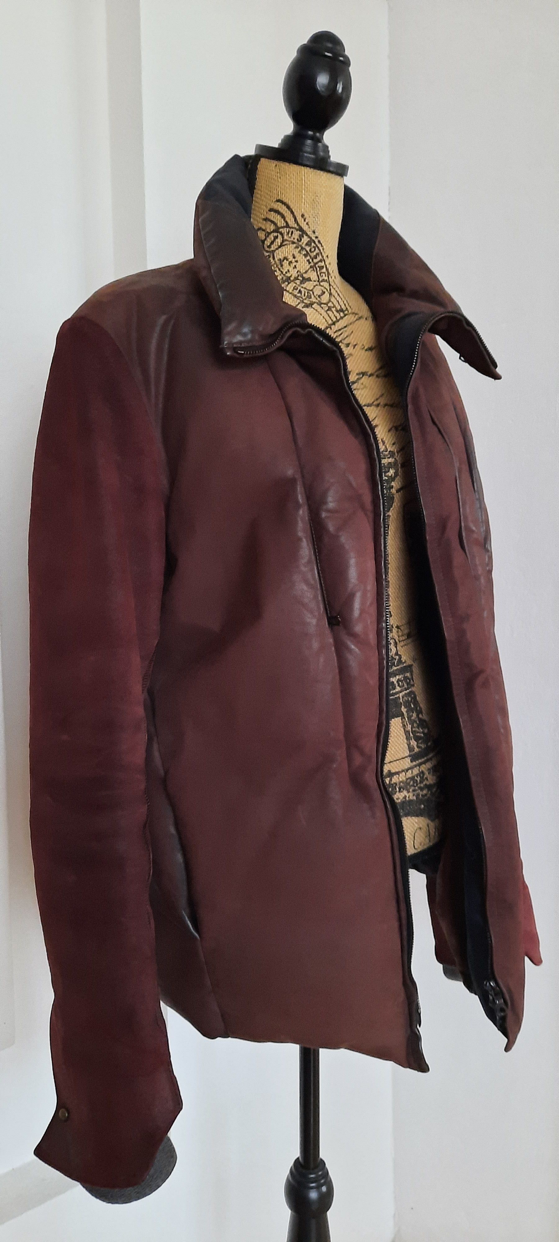 Isaac Sellam Experience ISAAC SELLAM EXPERIENCE Lederjacke mit Daunenfüllung Size US XL / EU 56 / 4 - 2 Thumbnail