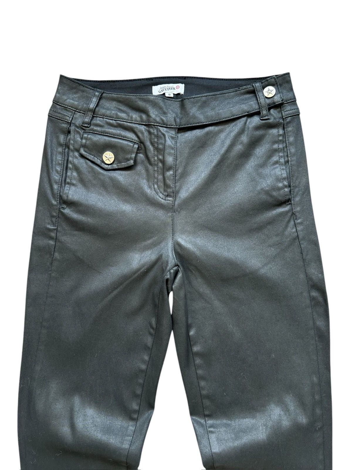 Jean Paul Gaultier 2010's Jean Paul Gaultier x Target coated slim jeans Size US 28 / EU 44 - 3 Thumbnail