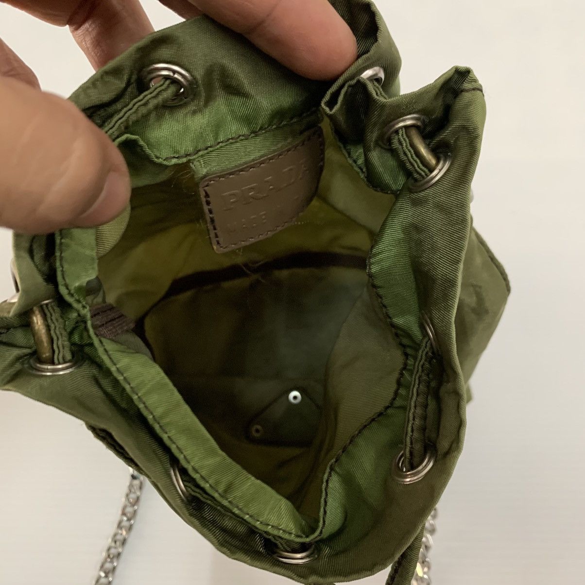 Prada Prada Nylon Bucket Sling Bag Size ONE SIZE - 11 Thumbnail