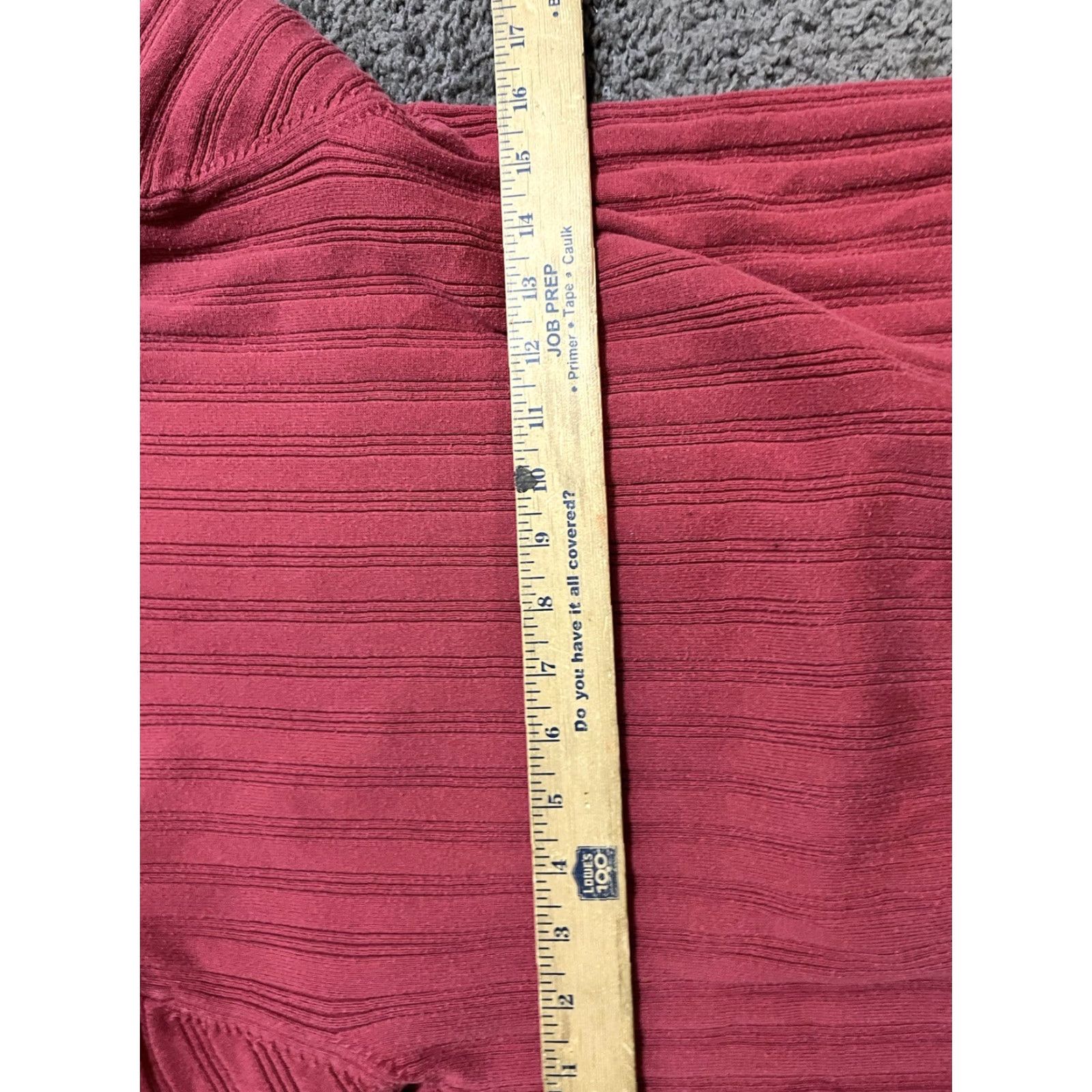 Talbots Talbots Womens Red Turtleneck Pullover Sweater Long Sleeve Size L Size L / US 10 / IT 46 - 4 Thumbnail