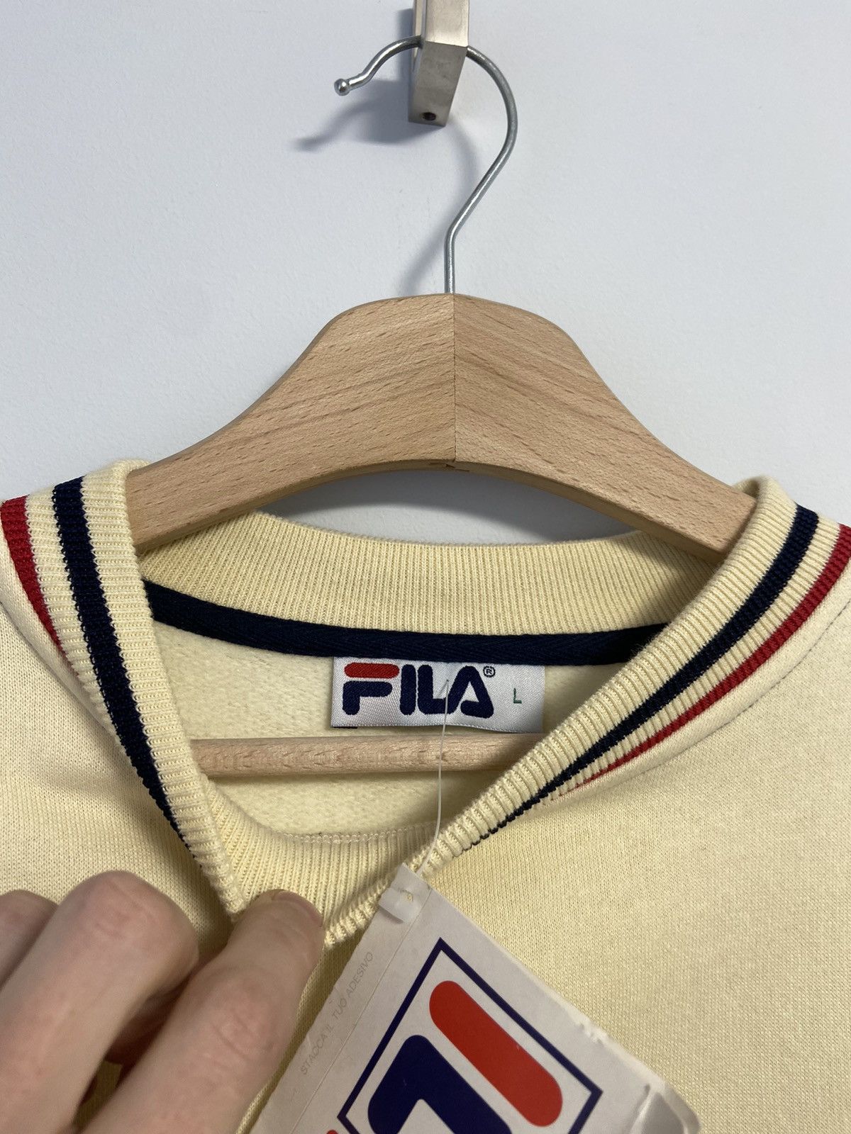 Fila Fula Vintage Sweatshirt 90’s Big Logo Hype style y2k Size US L / EU 52-54 / 3 - 8 Thumbnail