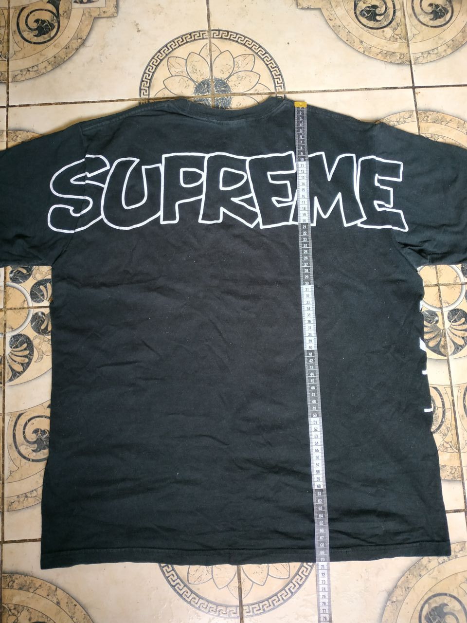 Supreme Supreme x The Smurfs Tee Black FW20 Size US M / EU 48-50 / 2 - 8 Thumbnail
