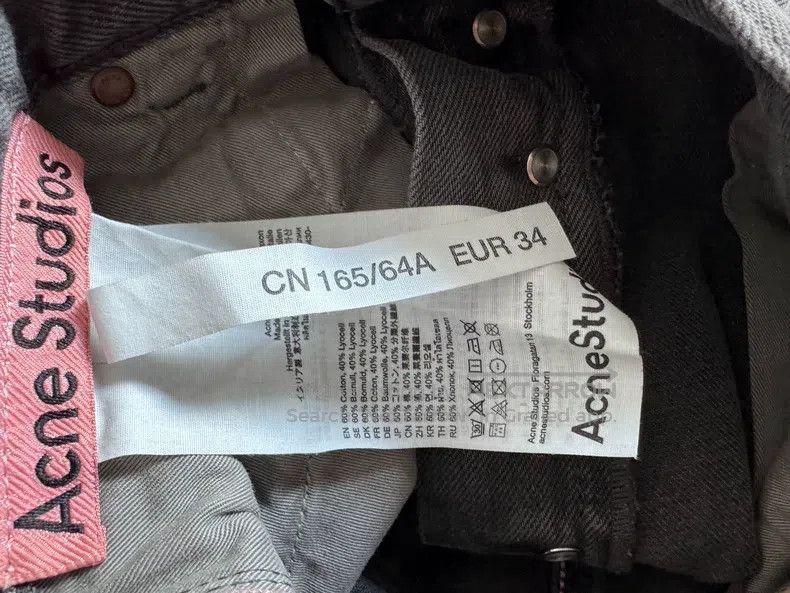 Acne Studios Acne Studios Saxon Grey Denim Jeans Size US 34 / EU 50 - 4 Thumbnail