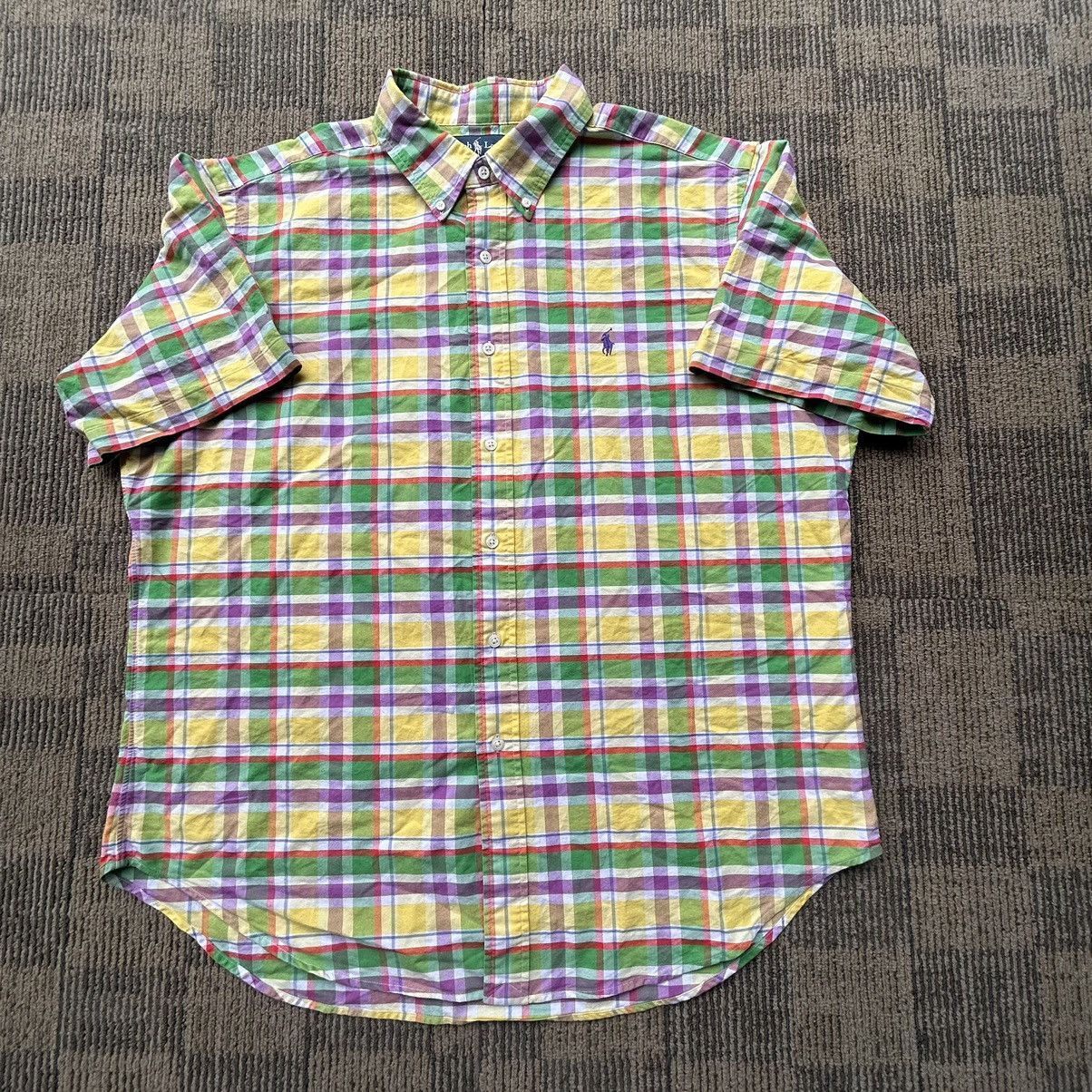 Polo Ralph Lauren Vintage 90’s Polo Ralph Lauren Striped Button-Up Shirt Size US XL / EU 56 / 4 - 1 Thumbnail
