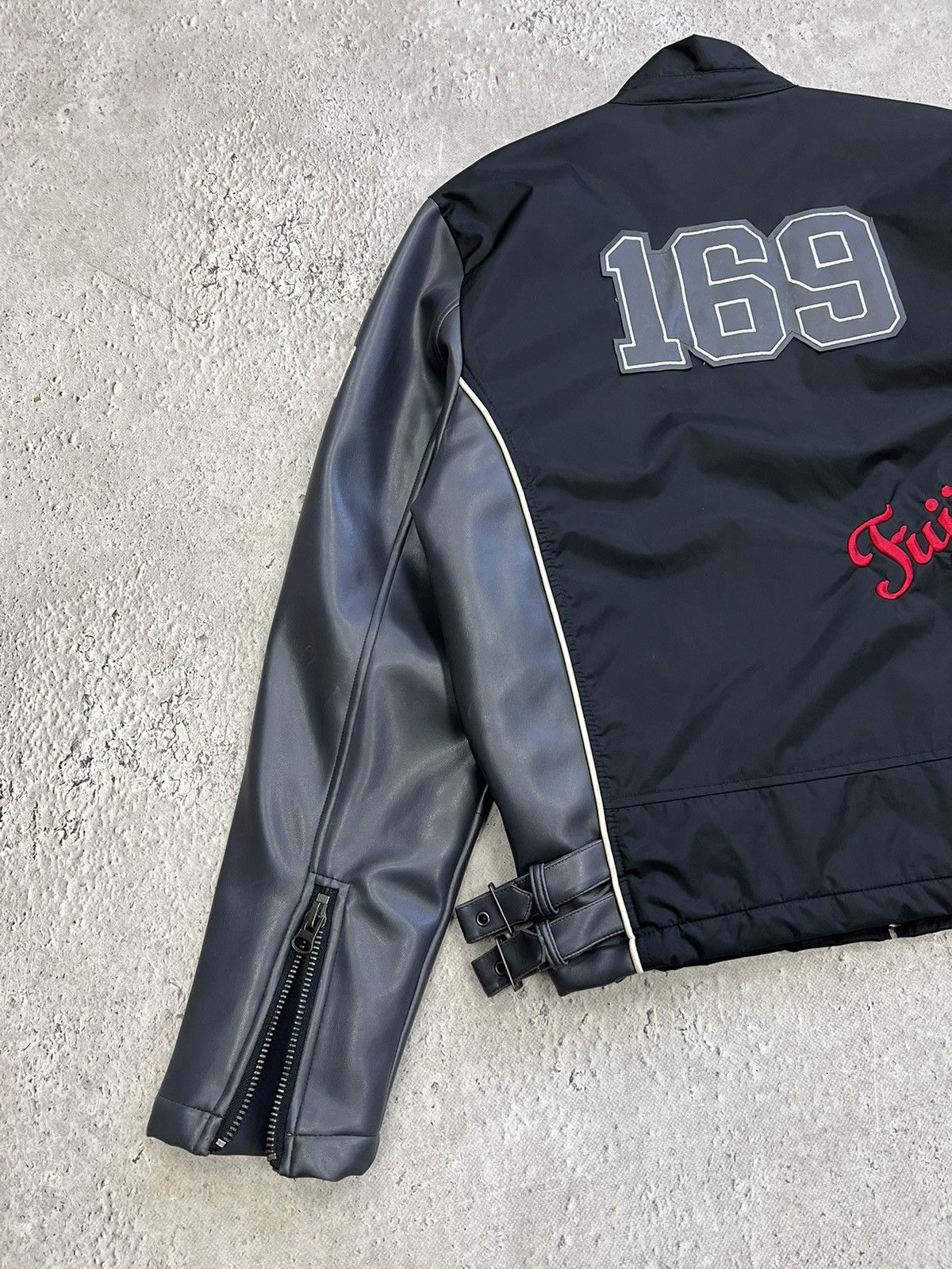 Vintage Vintage JAPANESE 90's F1 Leather Racing Jacket Size US S / EU 44-46 / 1 - 10 Thumbnail