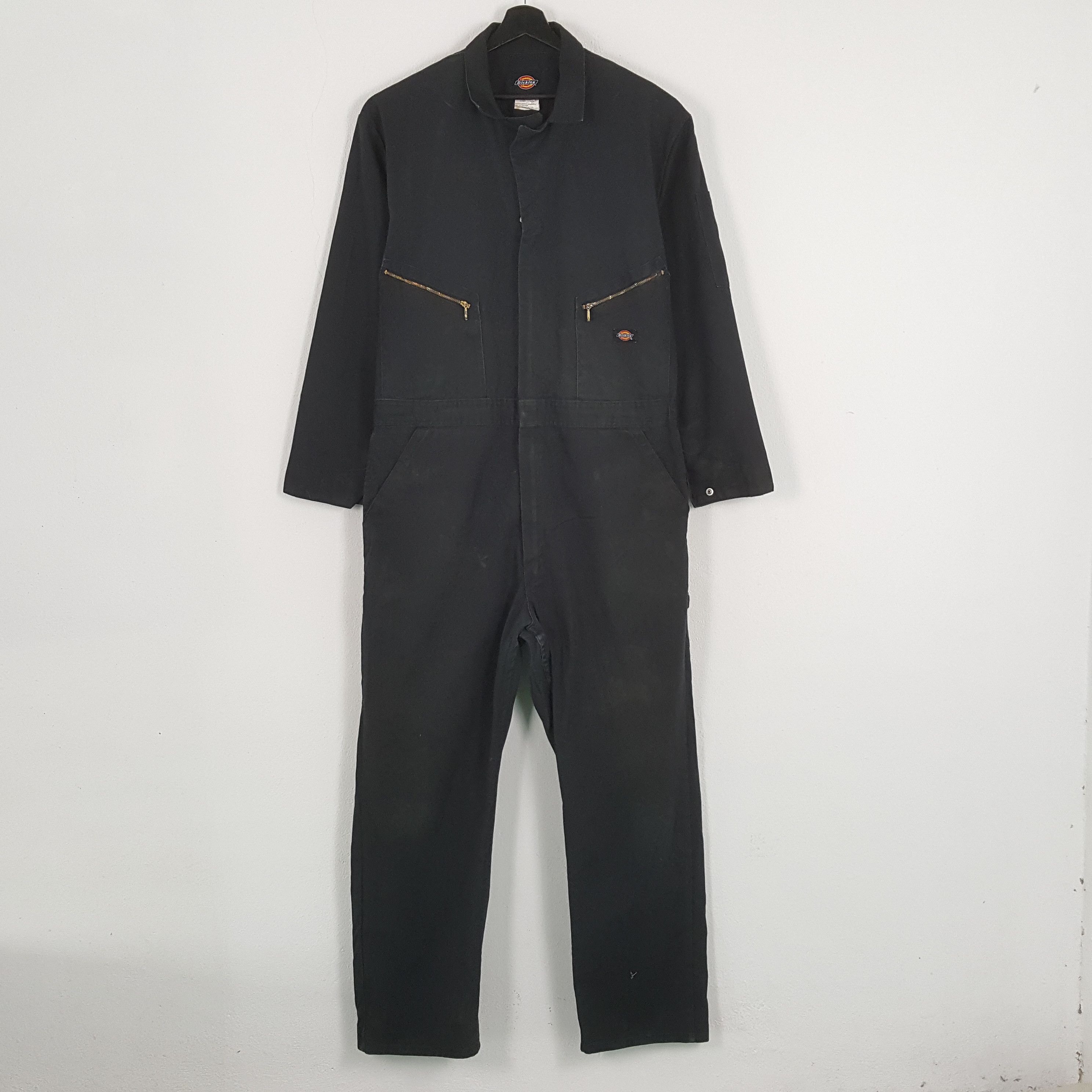 Dickies × Vintage DICKIES X Custom Art SKULL Design Coverall Jacket Size US L / EU 52-54 / 3 - 4 Thumbnail