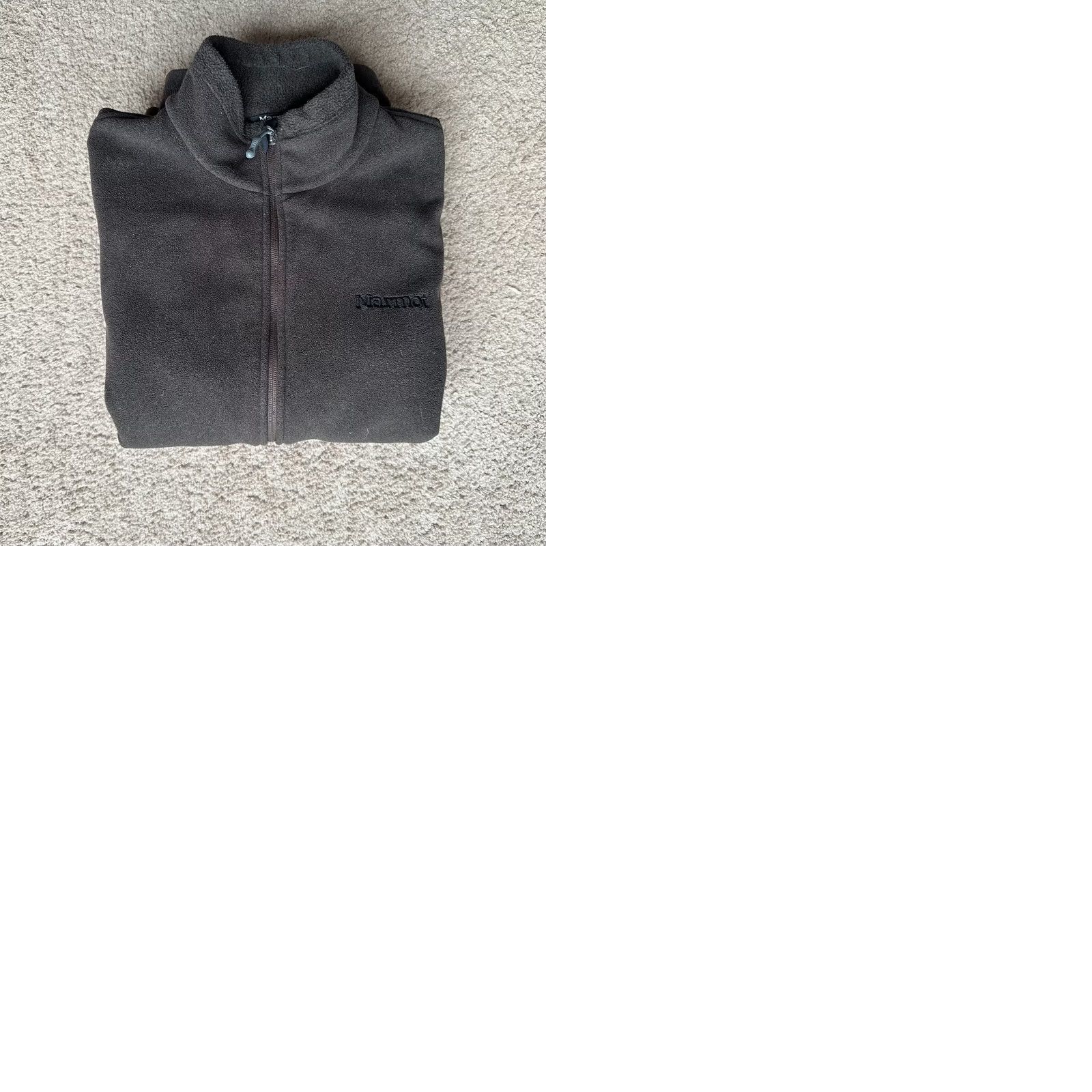 Marmot Marmot Jacket Mens Medium Full Zip Mock Neck Fleece Dark Brown Polartec Pockets Size US M / EU 48-50 / 2 - 9 Thumbnail