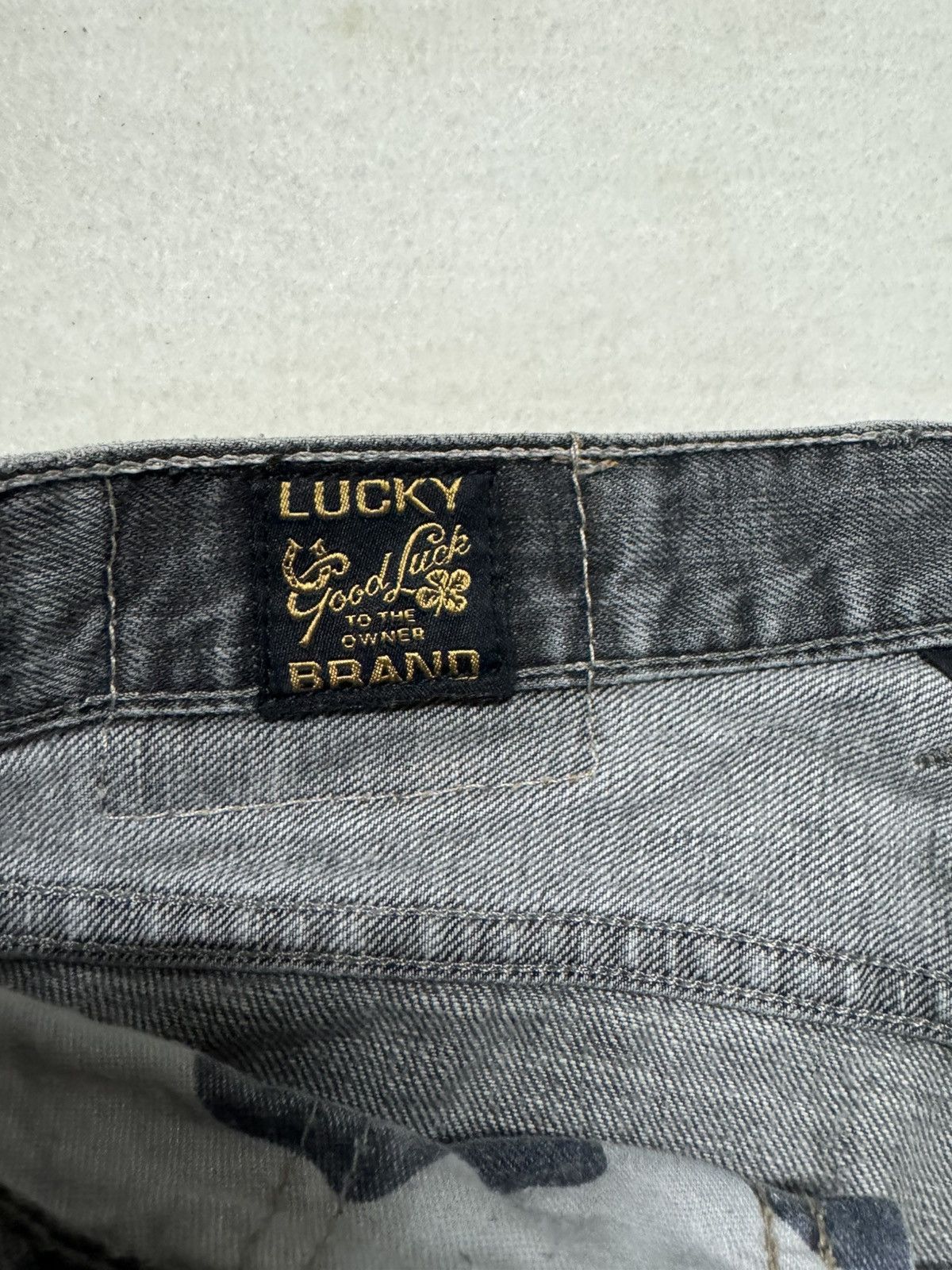 Japanese Brand 🔥OFFER🔥VINTAGE JAPANESE BAGGY THRASHED JEANS Size US 31 - 8 Thumbnail