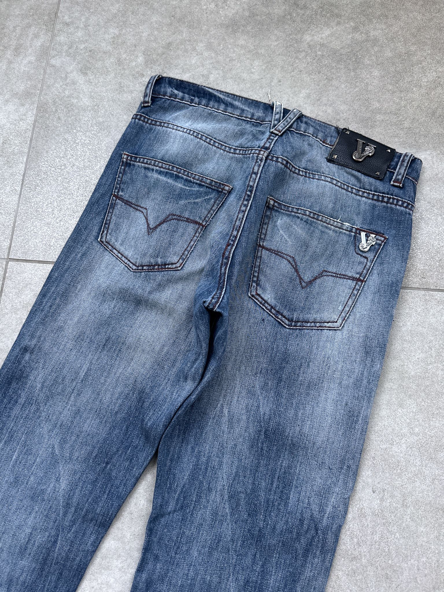 Versace Versace Jeans Skinny Jeans Blue Denim Size 29" - 4 Thumbnail