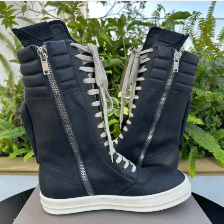 Rick Owens Rick Owens Hi-Top Sneakers Size US 10 / EU 43 - 3 Thumbnail