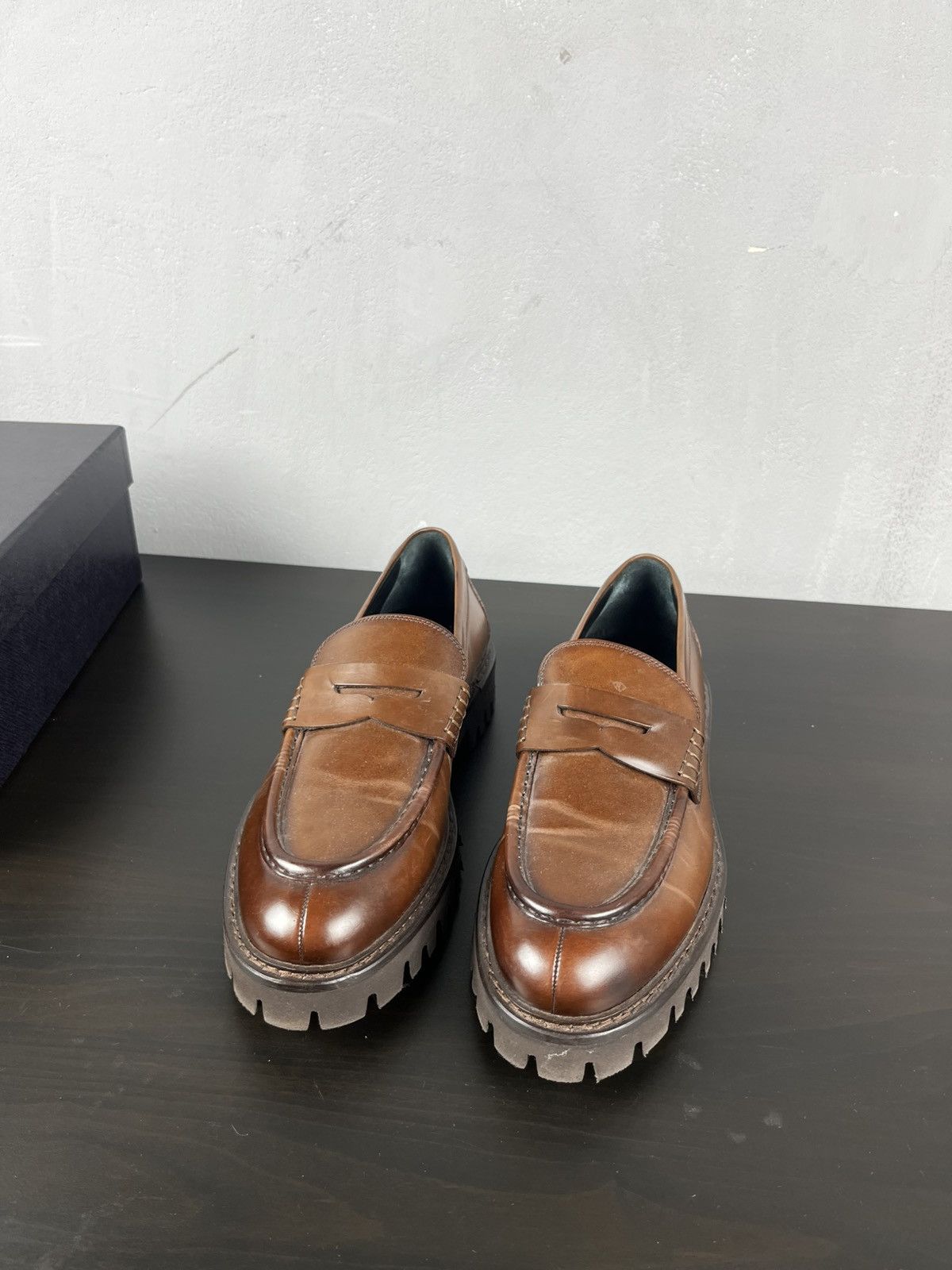 Oliver Sweeney Leather Loafers Size 7,5 in Brown, Men's (Size 7.5) — image 6 of 6