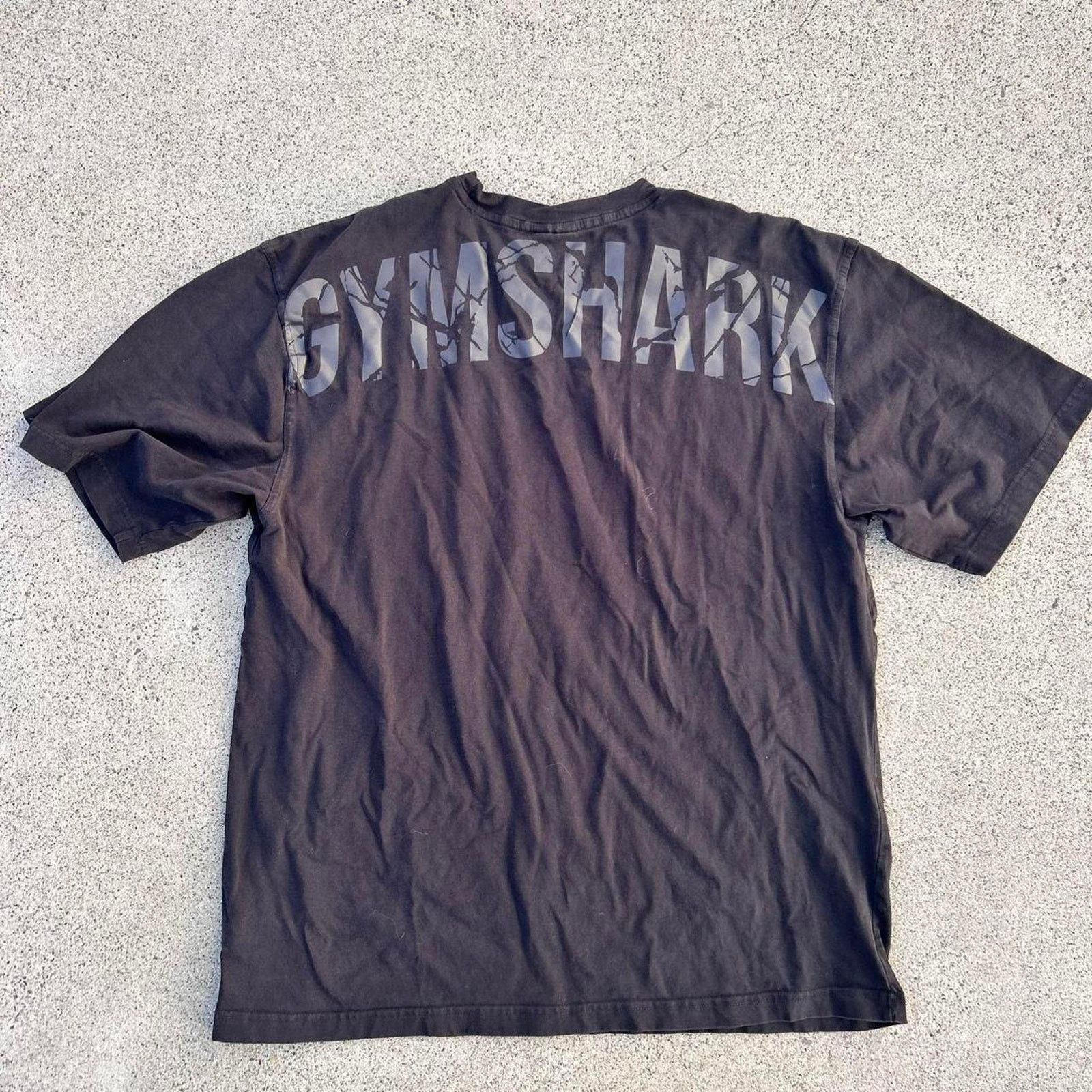 Gymshark Gymshark Onyx V1 1.0 Black/Blue T-Shirt David Laid (S
