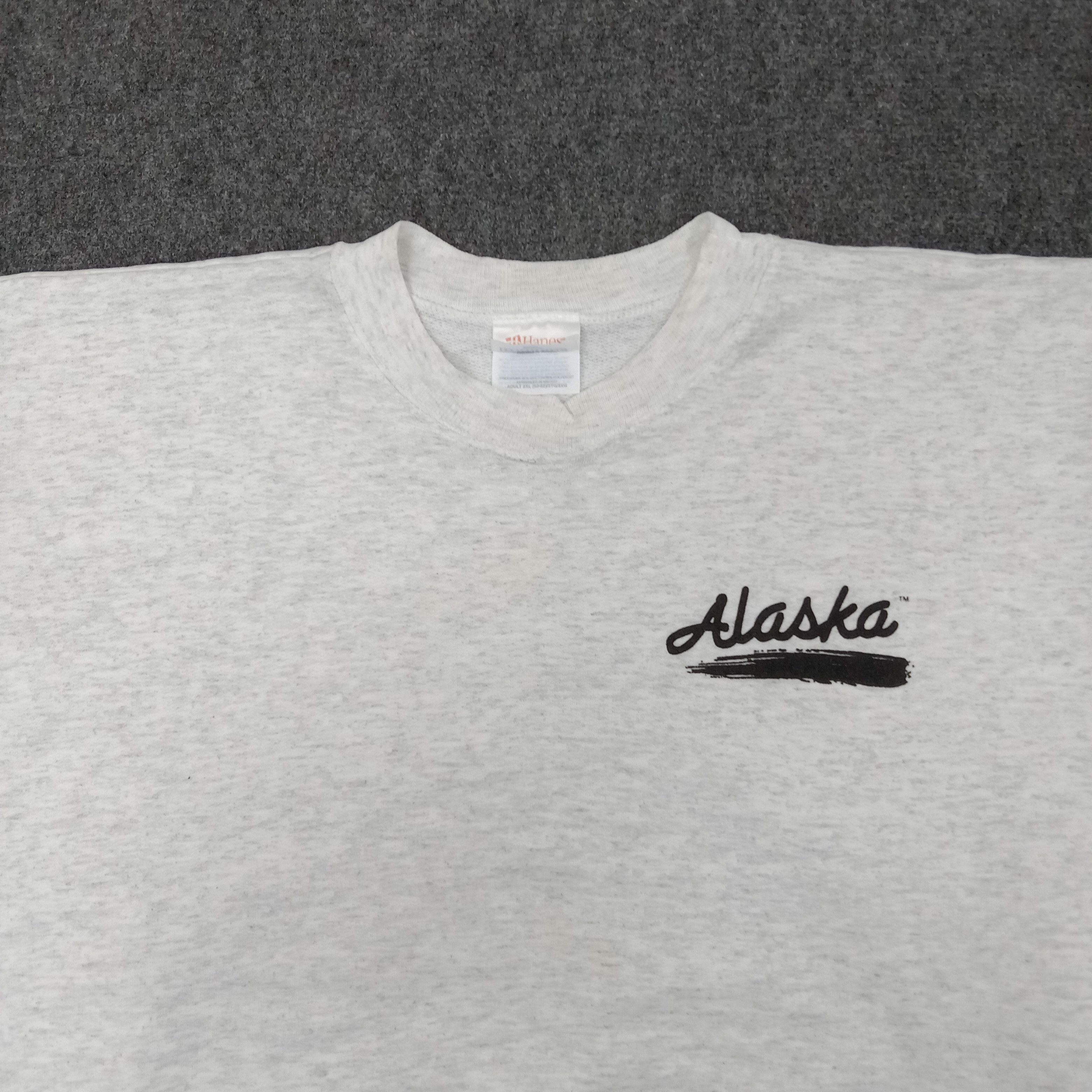 Vintage Alaska Hawaii Streetwear Style Promo Sweatshirt Size US XXL / EU 58 / 5 - 2 Thumbnail