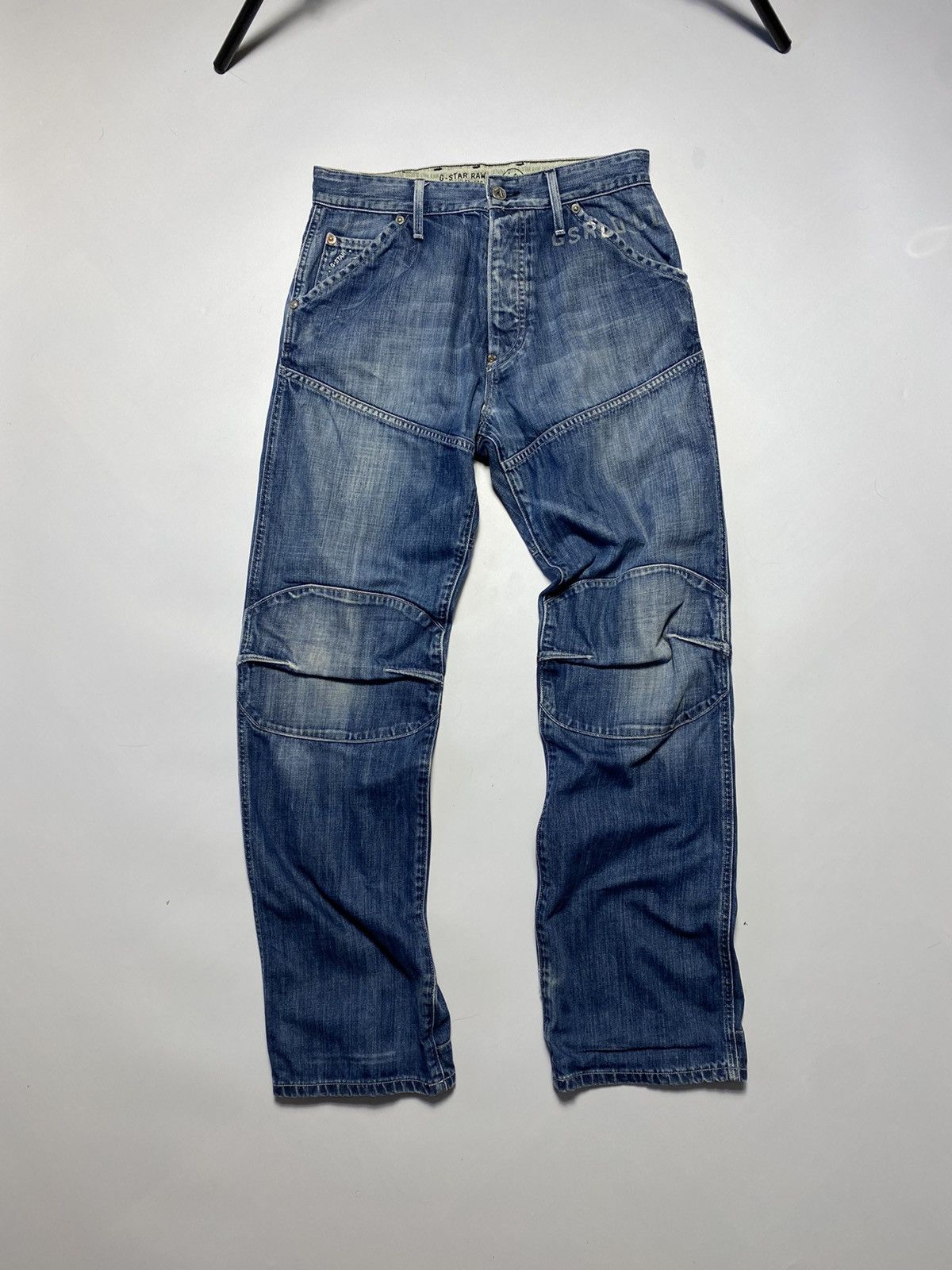 G-Star Vintage G-star raw workwear double knee jeans size 30/32 Size US 30 / EU 46 - 10 Thumbnail