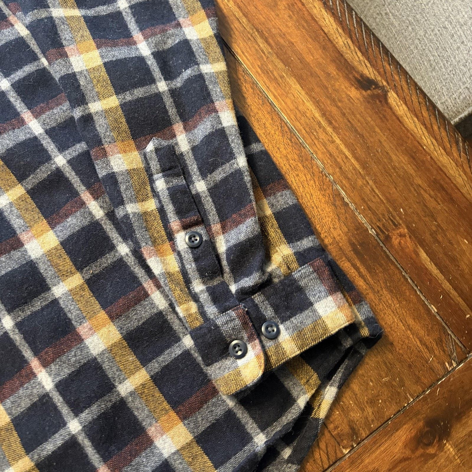 Patagonia Patagonia Recycled Wool Flannel Shirt Mens XL STY50785 Size US XL / EU 56 / 4 - 6 Thumbnail