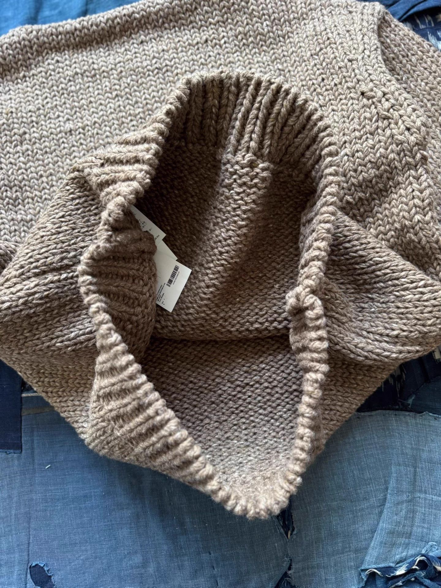 Visvim VISVIM 25AW Amplus Boatneck Hand Knit Wool Blend Brown 3 Size US L / EU 52-54 / 3 - 8 Thumbnail