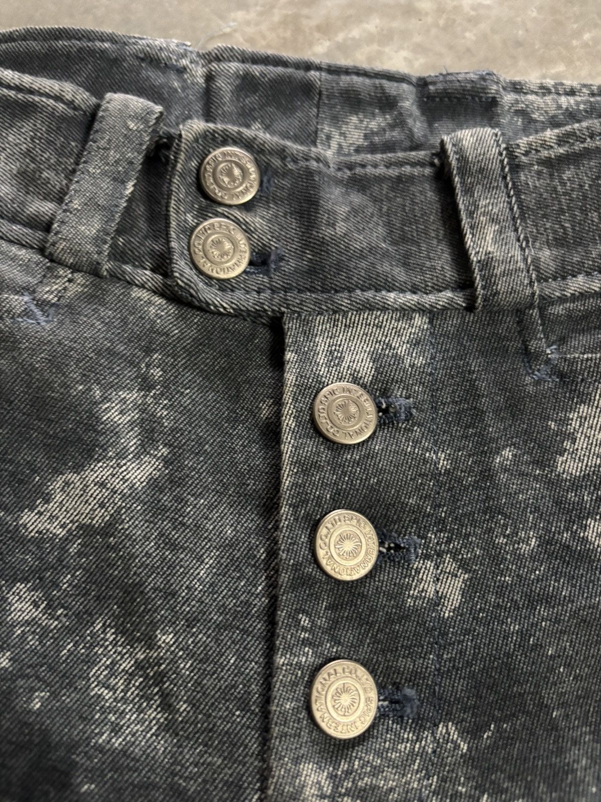 Tornado Mart TORNADO MART super flare japanese denim sick design punk Size US 29 - 3 Thumbnail