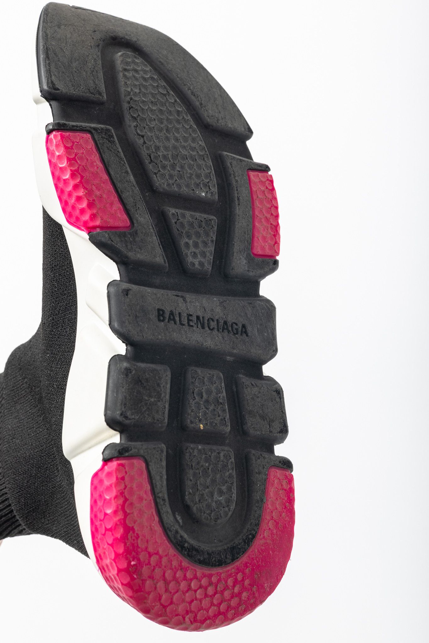 Balenciaga Balenciaga Speed "Black Pink" Knit Sock Trainers Size US 7 / IT 37 - 5 Thumbnail