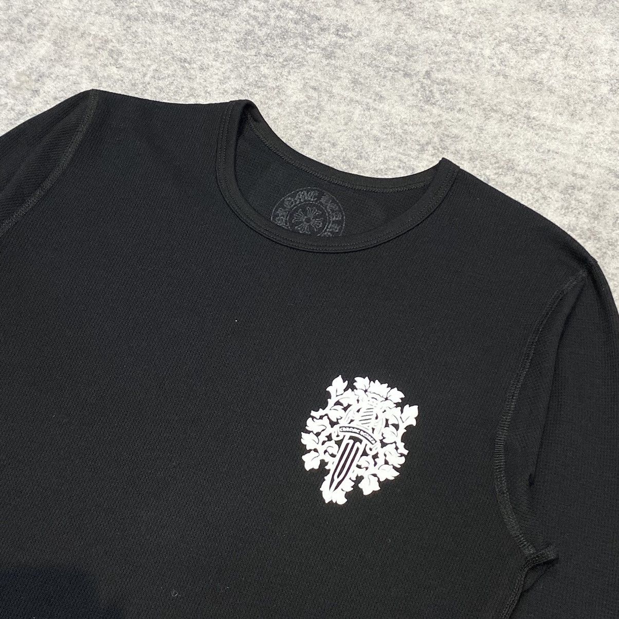 Chrome Hearts Chrome Hearts Dagger Thermal long t-shirt black Size L / US 10 / IT 46 - 3 Thumbnail