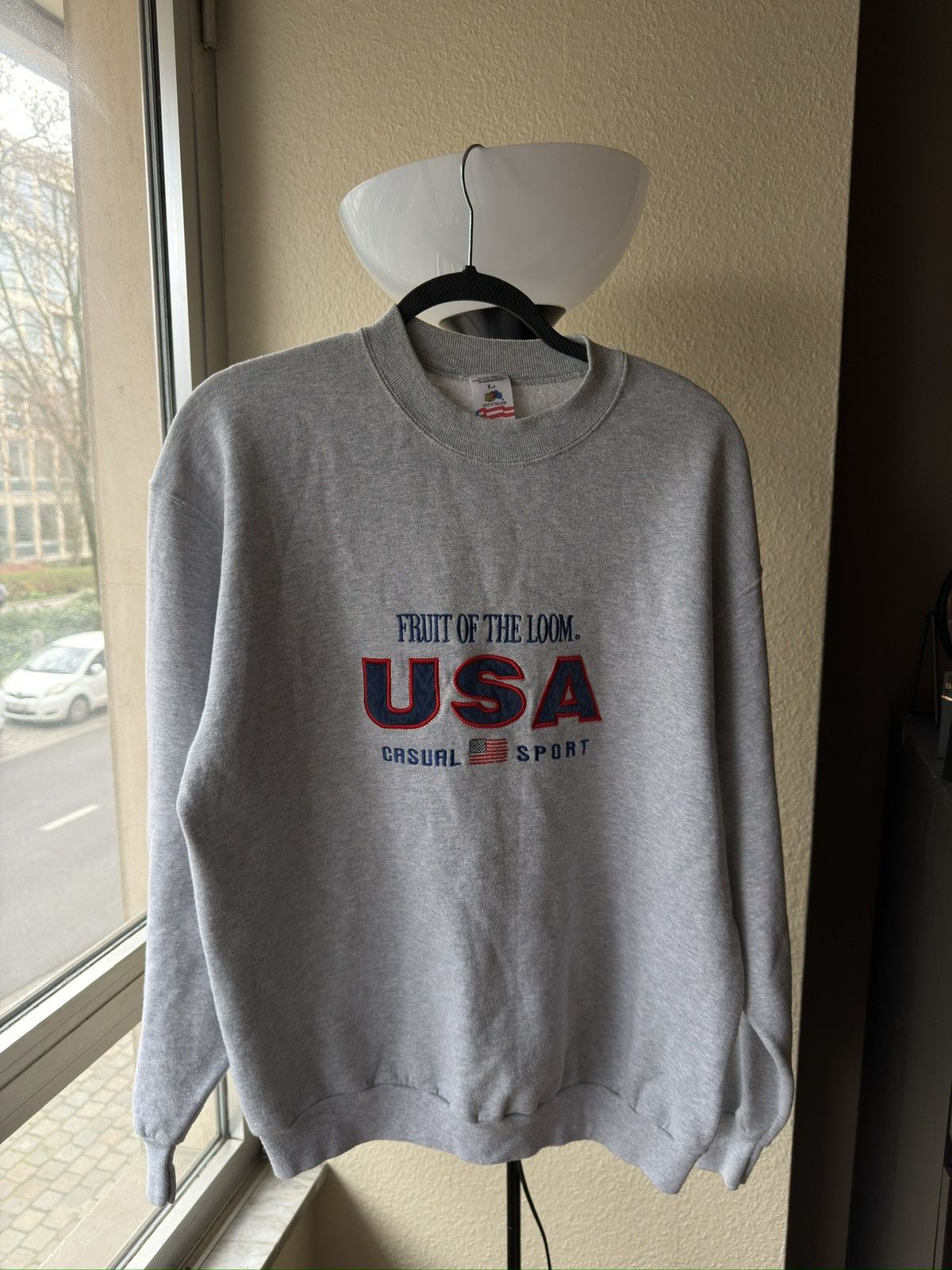 Vintage Vintage gray sweatshirt crewneck Size US L / EU 52-54 / 3 - 2 Thumbnail