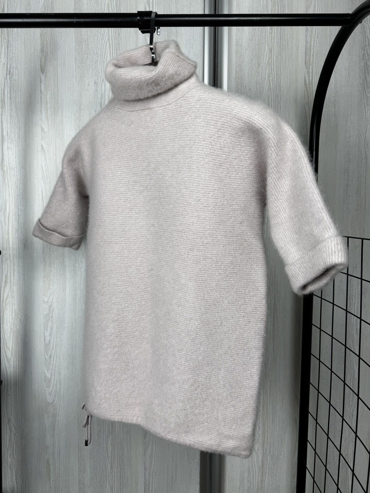Other Hemipshere Cashmere powder short sleeve turtleneck sweater Size M / US 6-8 / IT 42-44 - 6 Thumbnail