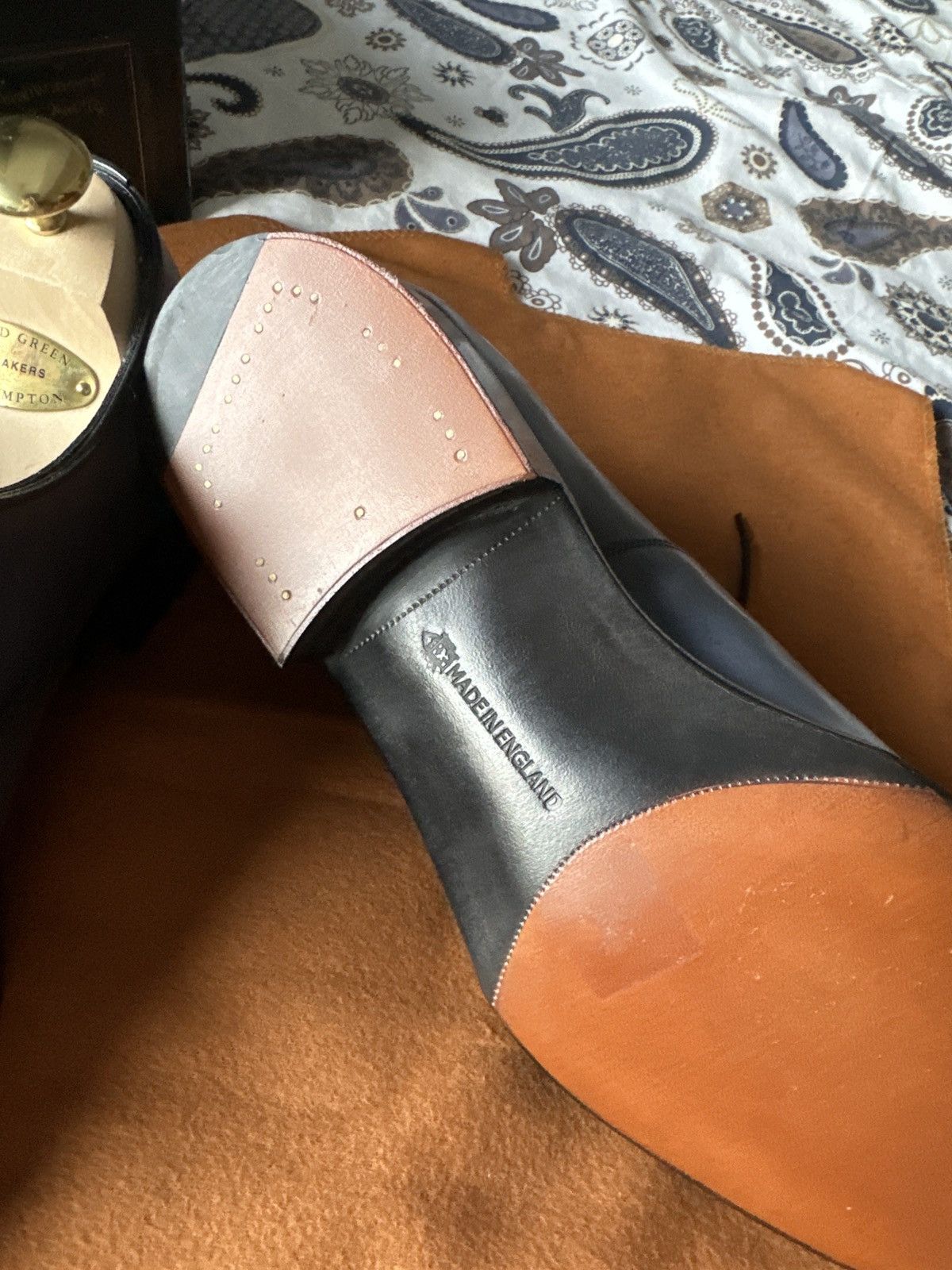 Edward Green Chelsea Leather Shoes