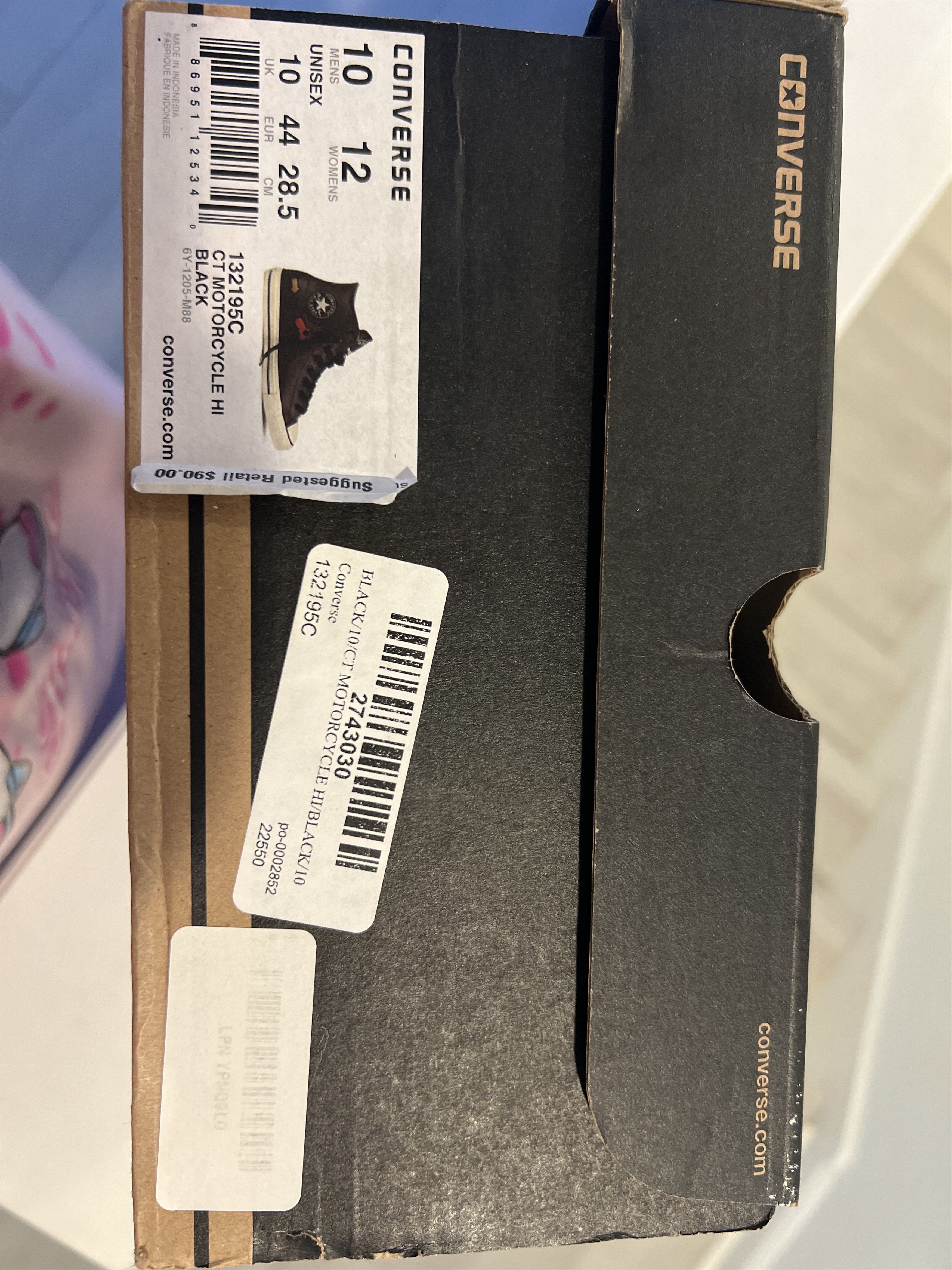 Converse Converse Gorillaz Black Leather 2011 Size US 10 / EU 43 - 4 Thumbnail