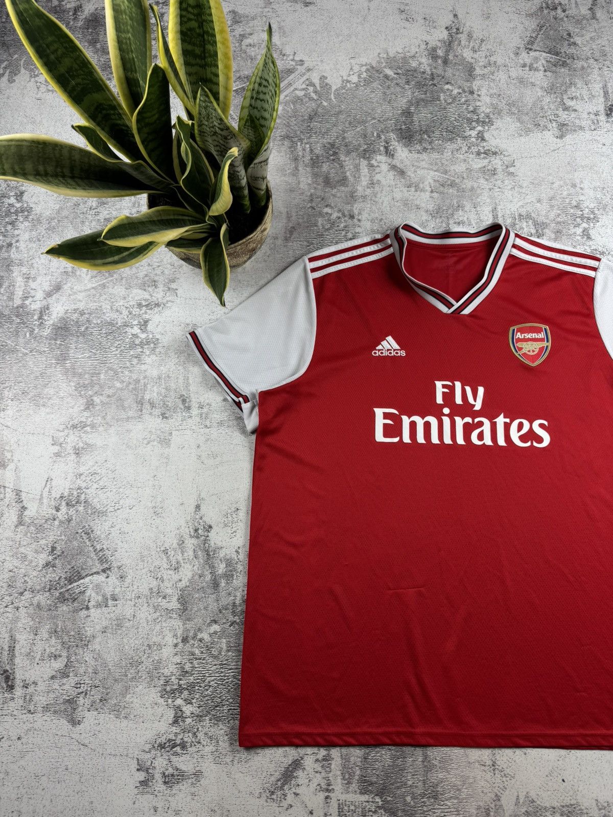 Adidas Arsenal London Adidas 2019 2020 Red Men’s Soccer Football T Shirt Jersey Kit Size US XXL / EU 58 / 5 - 2 Thumbnail