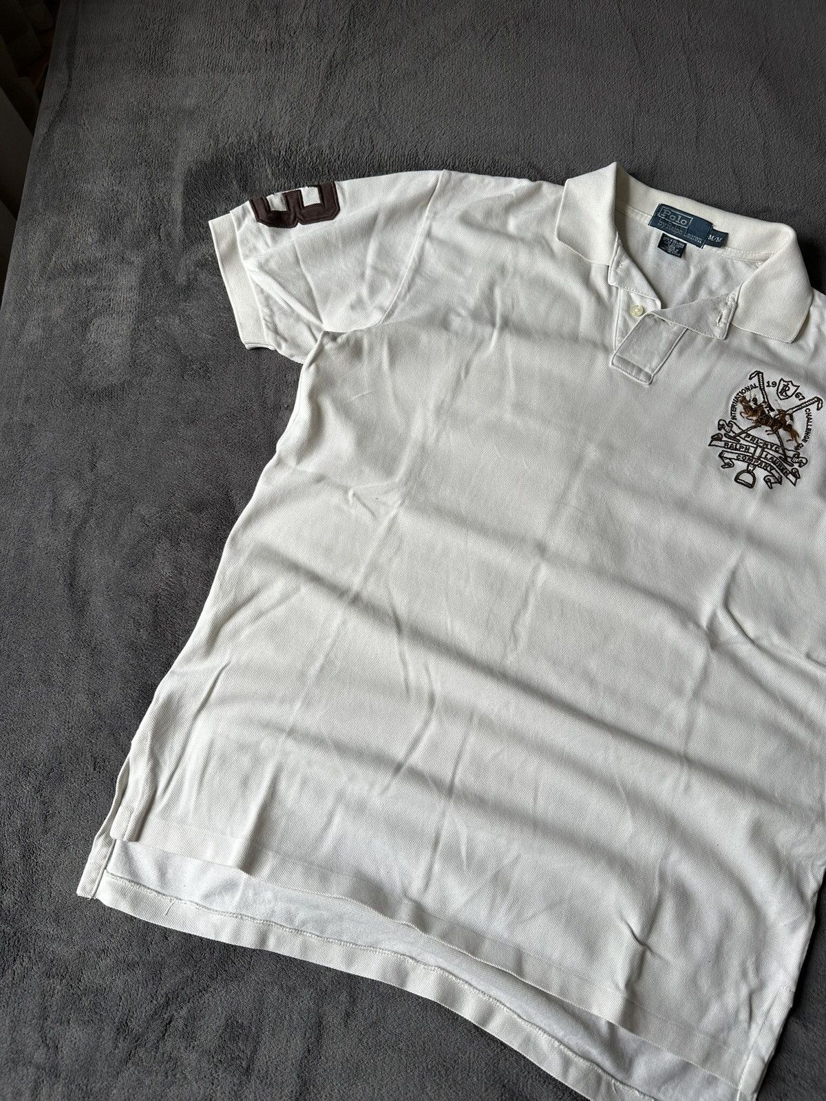Polo Ralph Lauren × Vintage Vintage Polo Ralph Lauren Polo T-Shirt Retro Rare Y2K Size US M / EU 48-50 / 2 - 2 Thumbnail