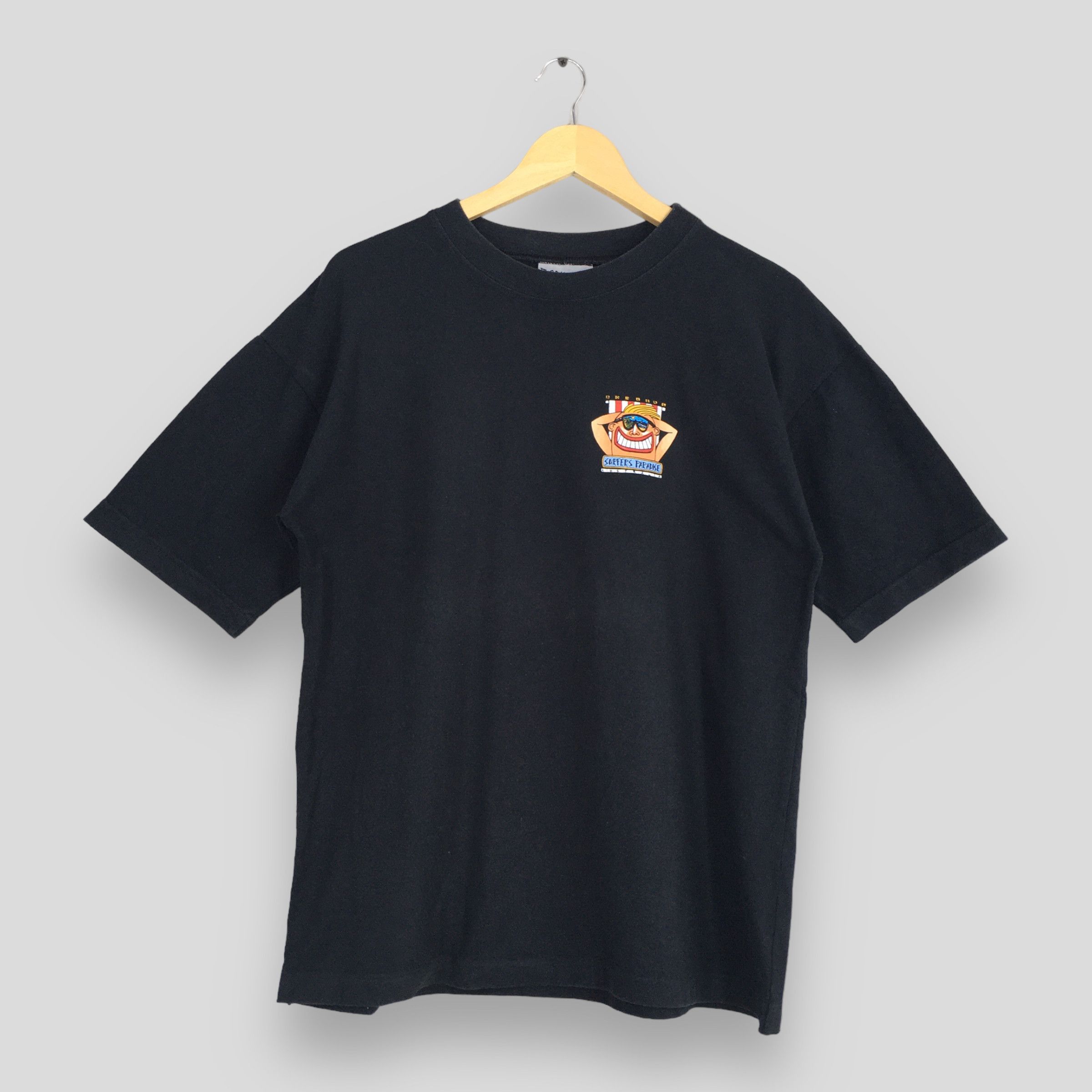 Other Vintage Bonkers Surfers Paradise Australia Black T shirt M Size US M / EU 48-50 / 2 - 2 Thumbnail