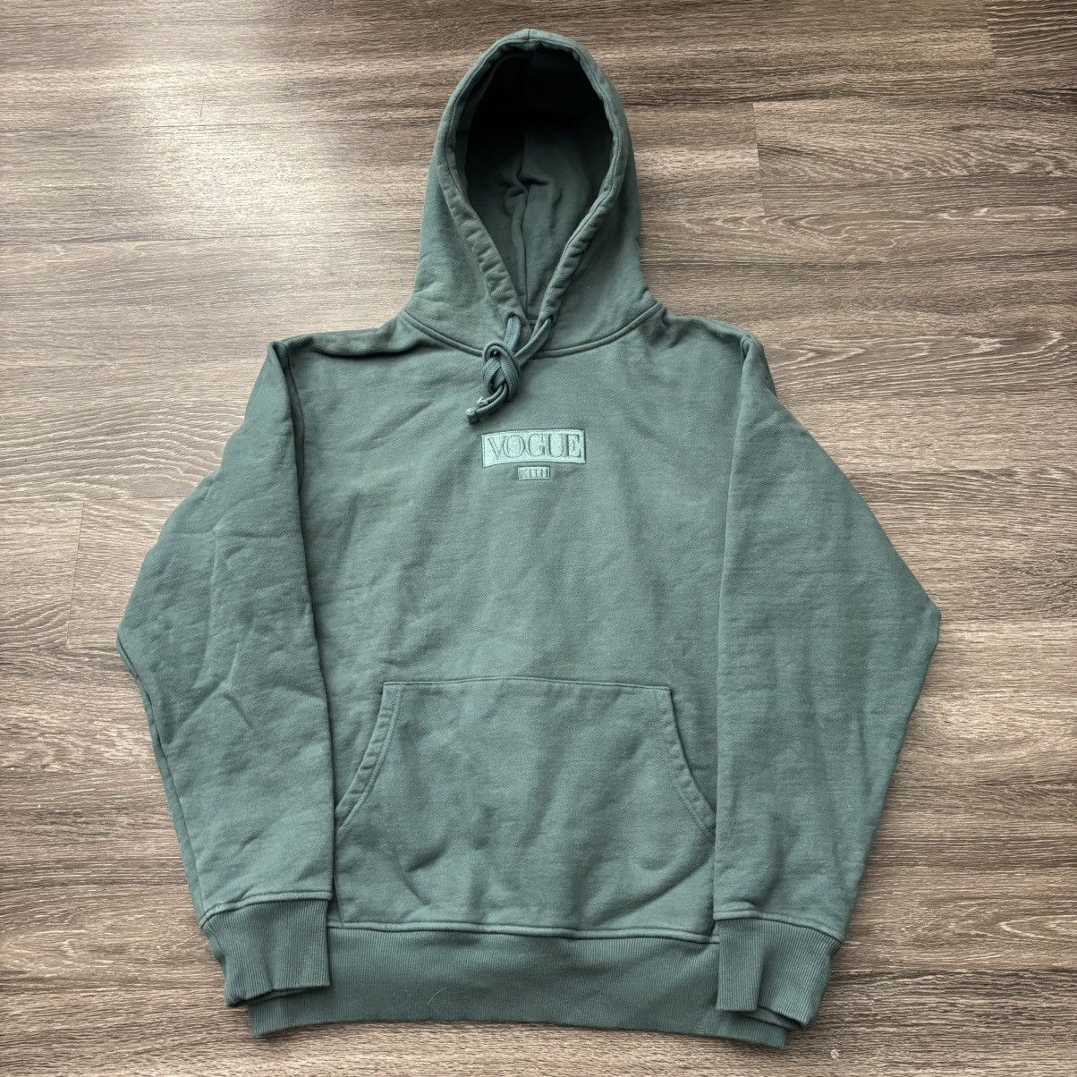 Kith × Vogue Kith Vogue embroidered green Hoodie Size US S / EU 44-46 / 1 - 1 Thumbnail