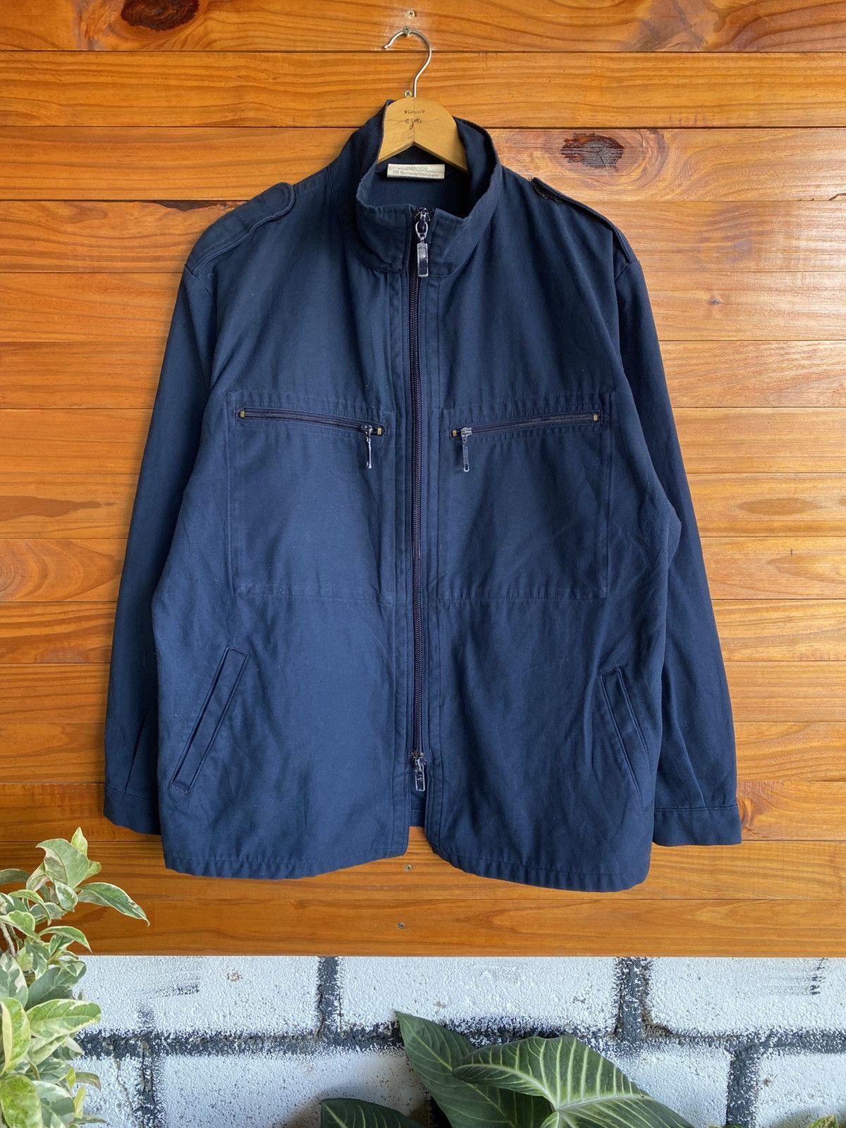 Vintage Vintage 1997 German Military Field JacketUtility Army Jacket Size US L / EU 52-54 / 3 - 3 Thumbnail