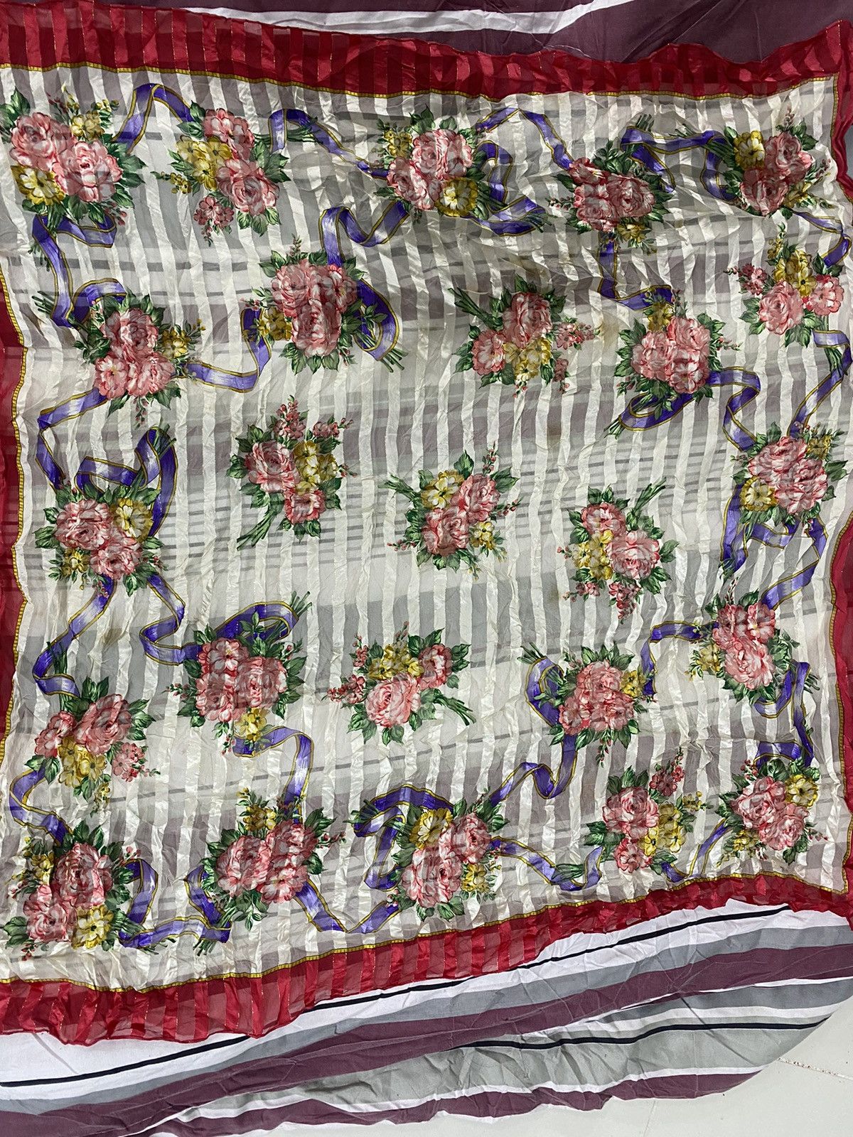 Givenchy VINTAGE GIVENCHY BY MOONBAT SCARVES Size ONE SIZE - 11 Thumbnail