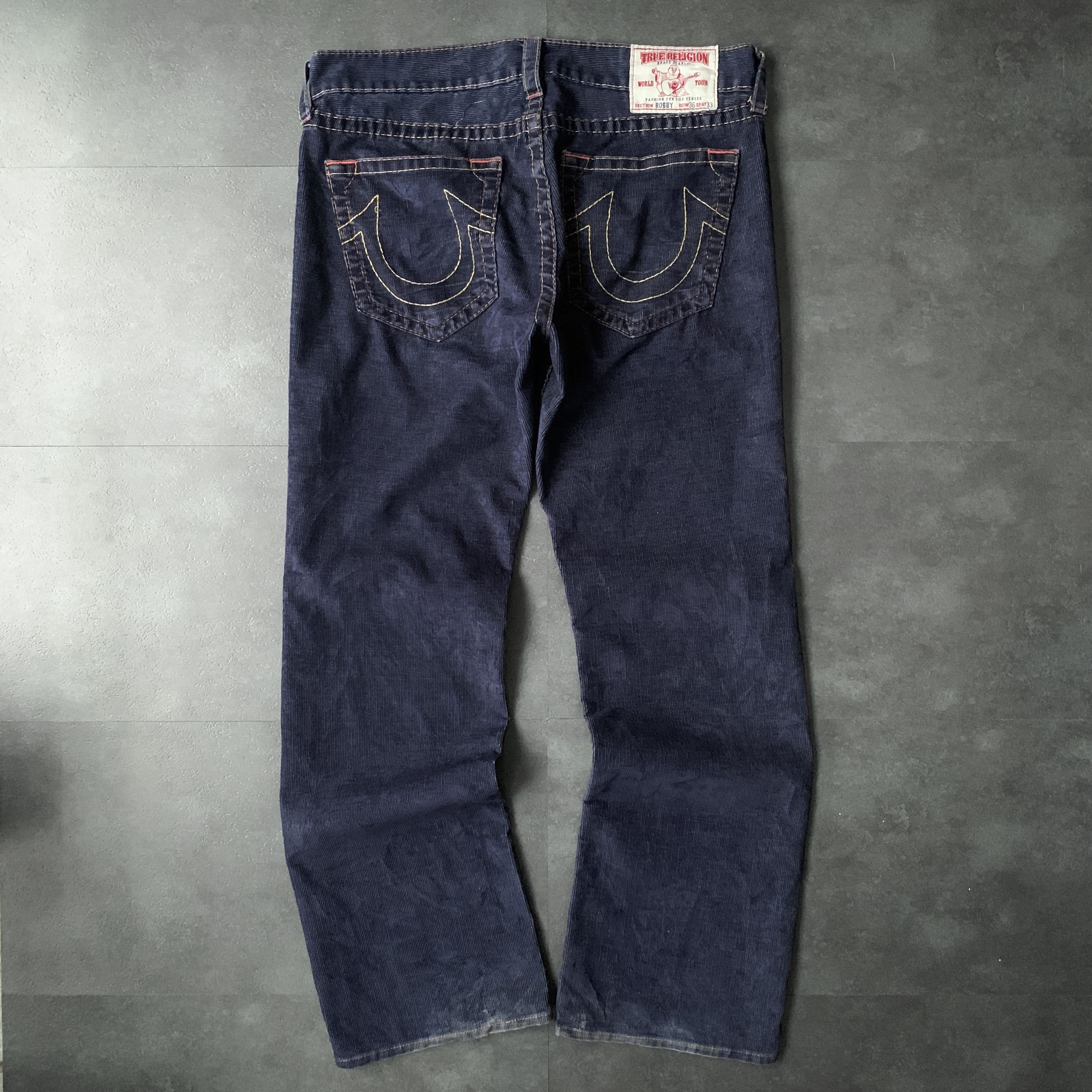 True Religion Vintage 2000s True Religion Bobby Corduroy Pants Size US 36 / EU 52 - 1 Thumbnail